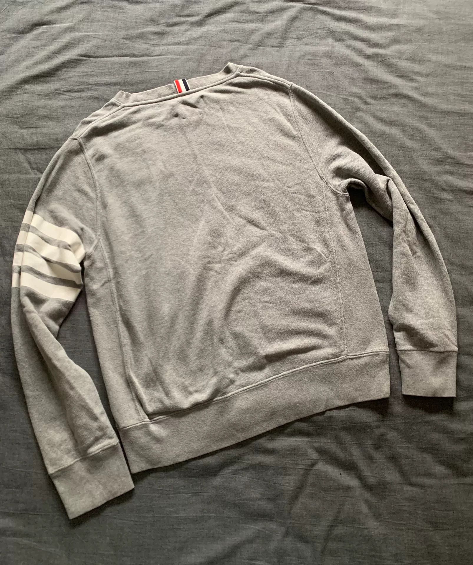 Thom Browne Thom Browne 4-Stripe Sweatshirt Size US M / EU 48-50 / 2 - 3 Thumbnail