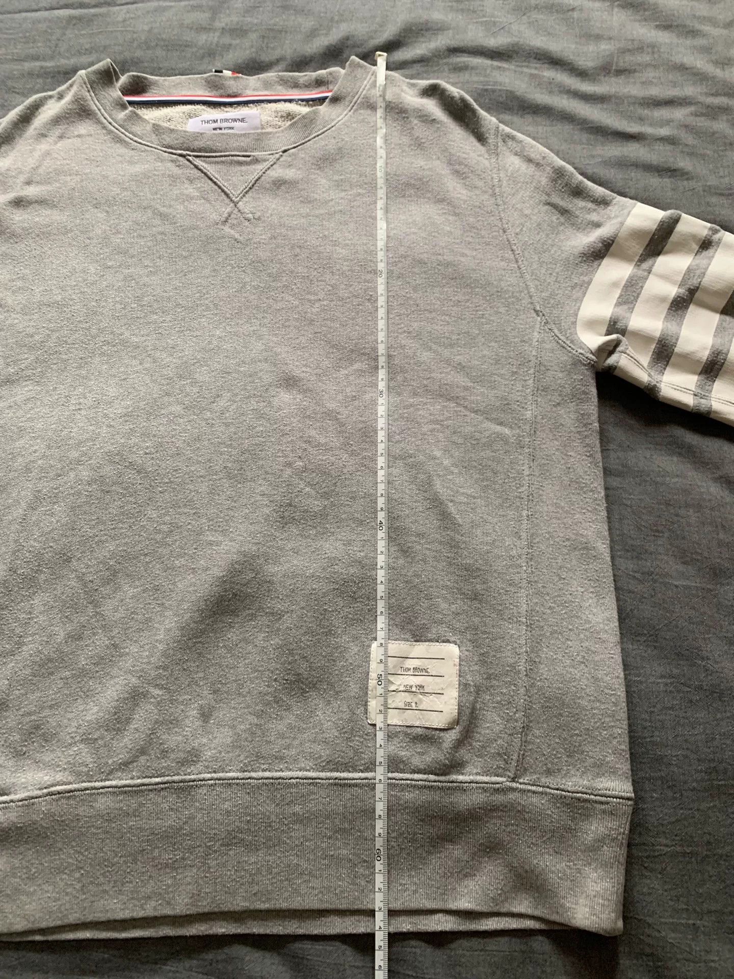 Thom Browne Thom Browne 4-Stripe Sweatshirt Size US M / EU 48-50 / 2 - 9 Thumbnail