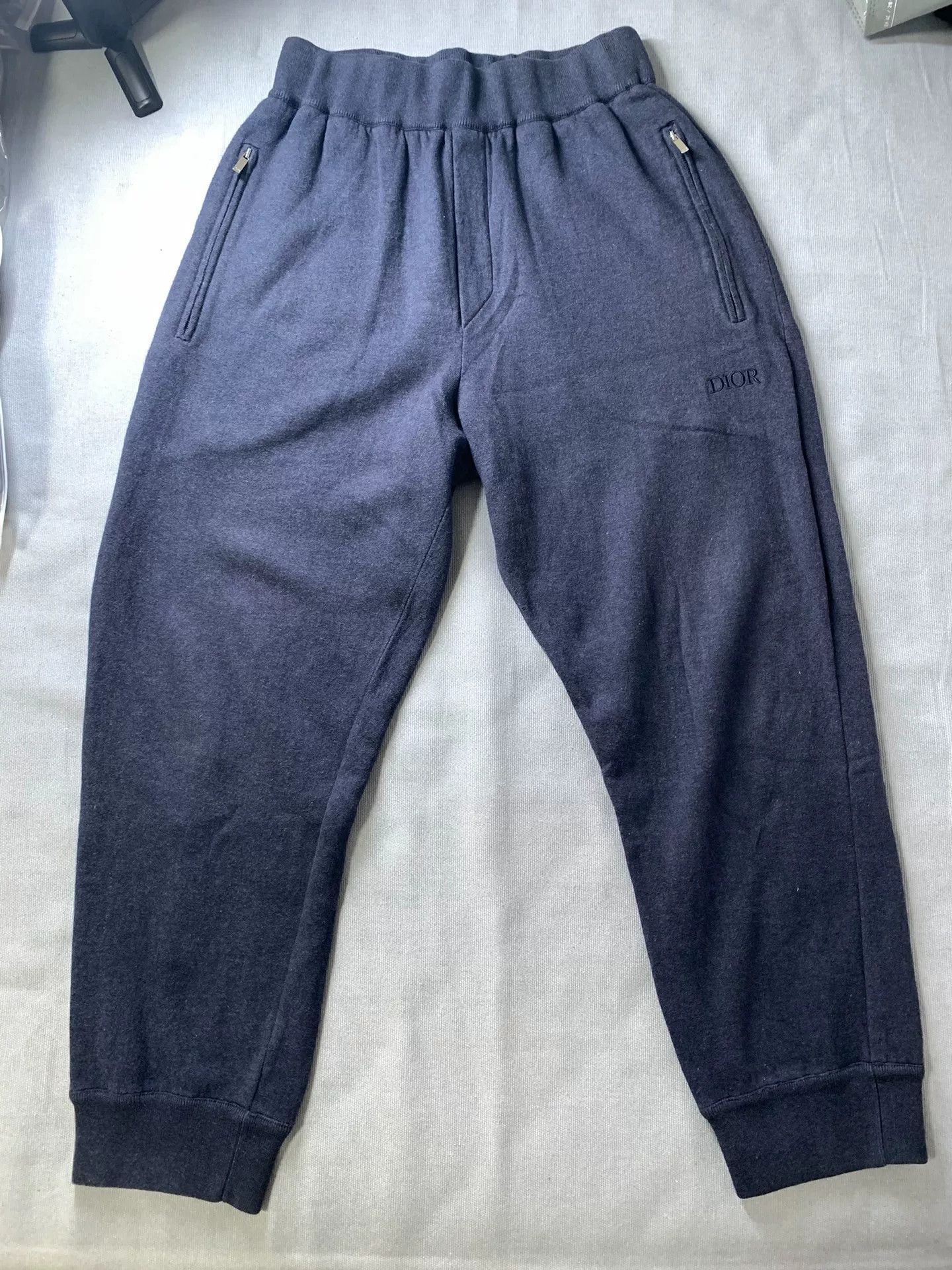Dior Dior Embroidered Logo Cashmere Pants Size US 34 / EU 50 - 2 Thumbnail