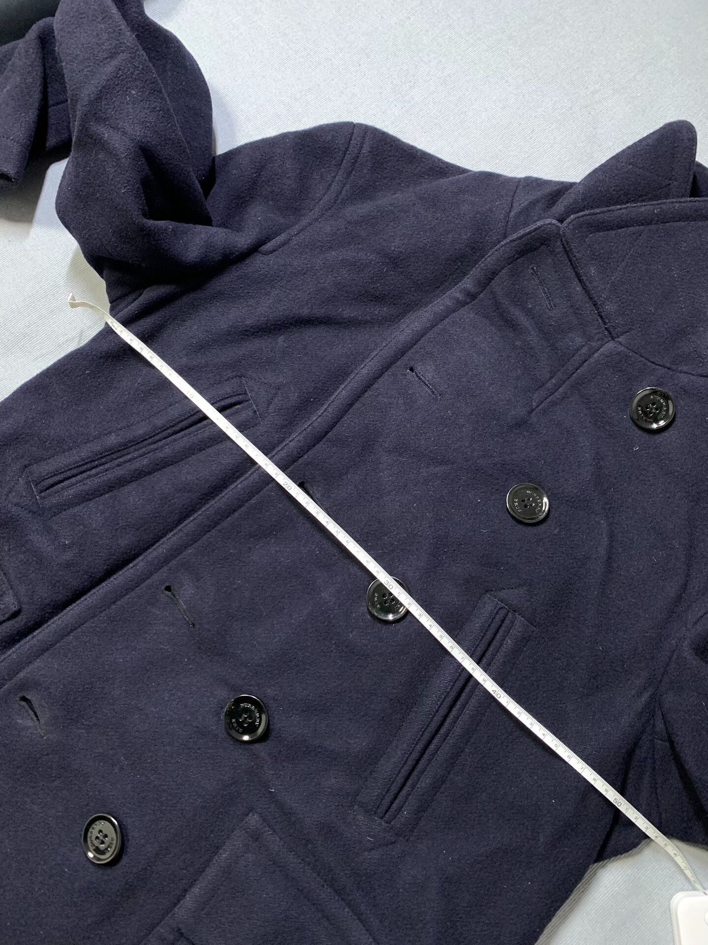 Burberry Burberry Wool Double-Breasted Coat Size US M / EU 48-50 / 2 - 7 Thumbnail