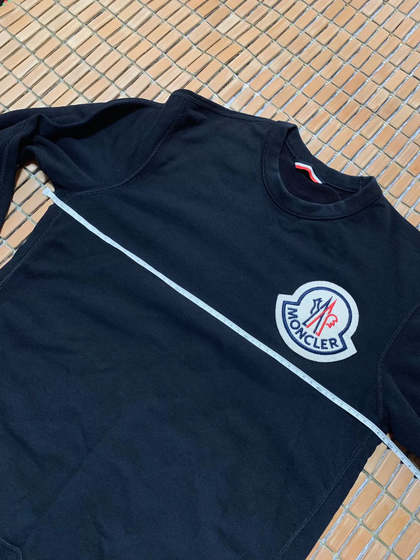 Moncler Moncler Large Logo Sweatshirt Size US S / EU 44-46 / 1 - 8 Thumbnail