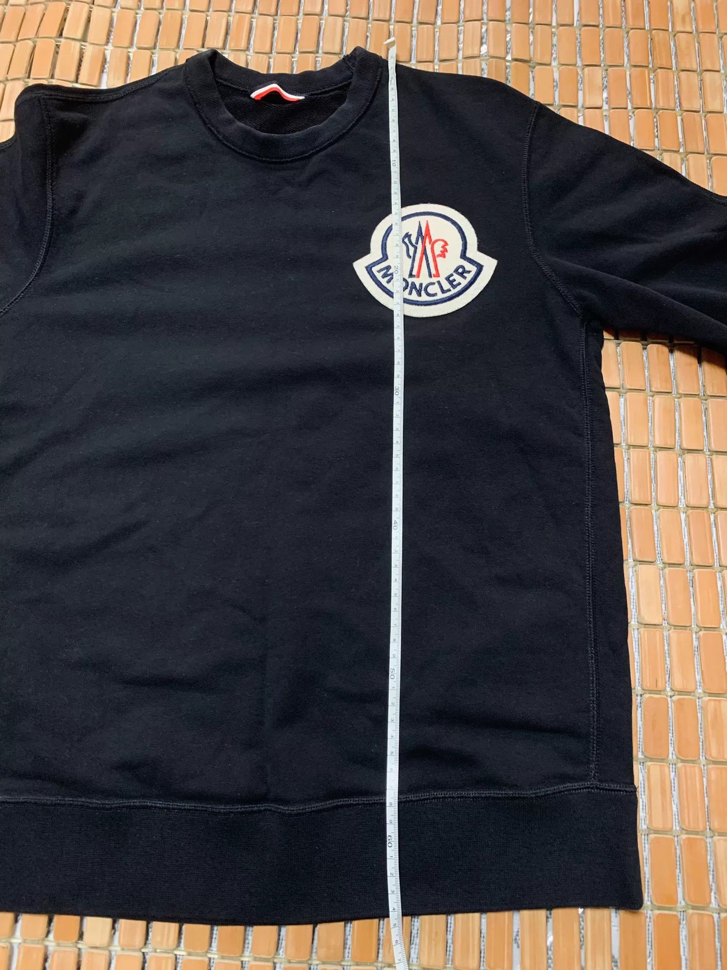 Moncler Moncler Large Logo Sweatshirt Size US S / EU 44-46 / 1 - 9 Thumbnail