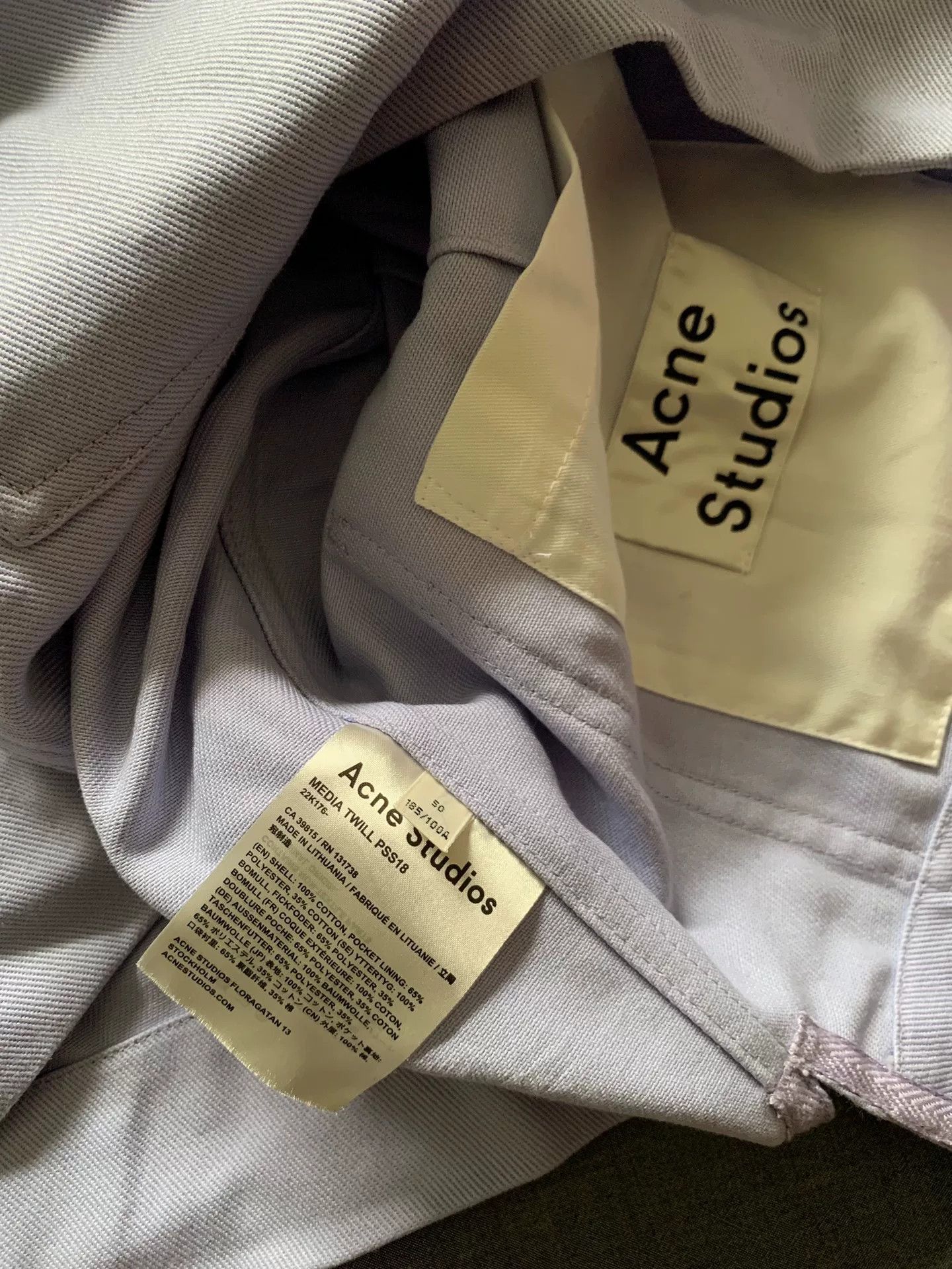 Acne Studios Acne Studios Suit-Style Utility Shirt Size US M / EU 48-50 / 2 - 5 Thumbnail