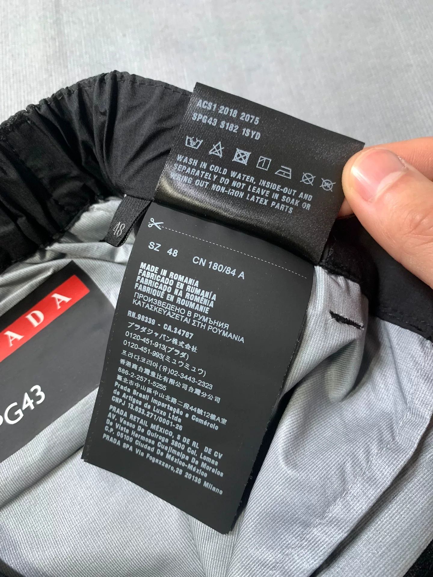 Prada Prada Red Label Soft Shell Sports Pants Size US 32 / EU 48 - 4 Thumbnail