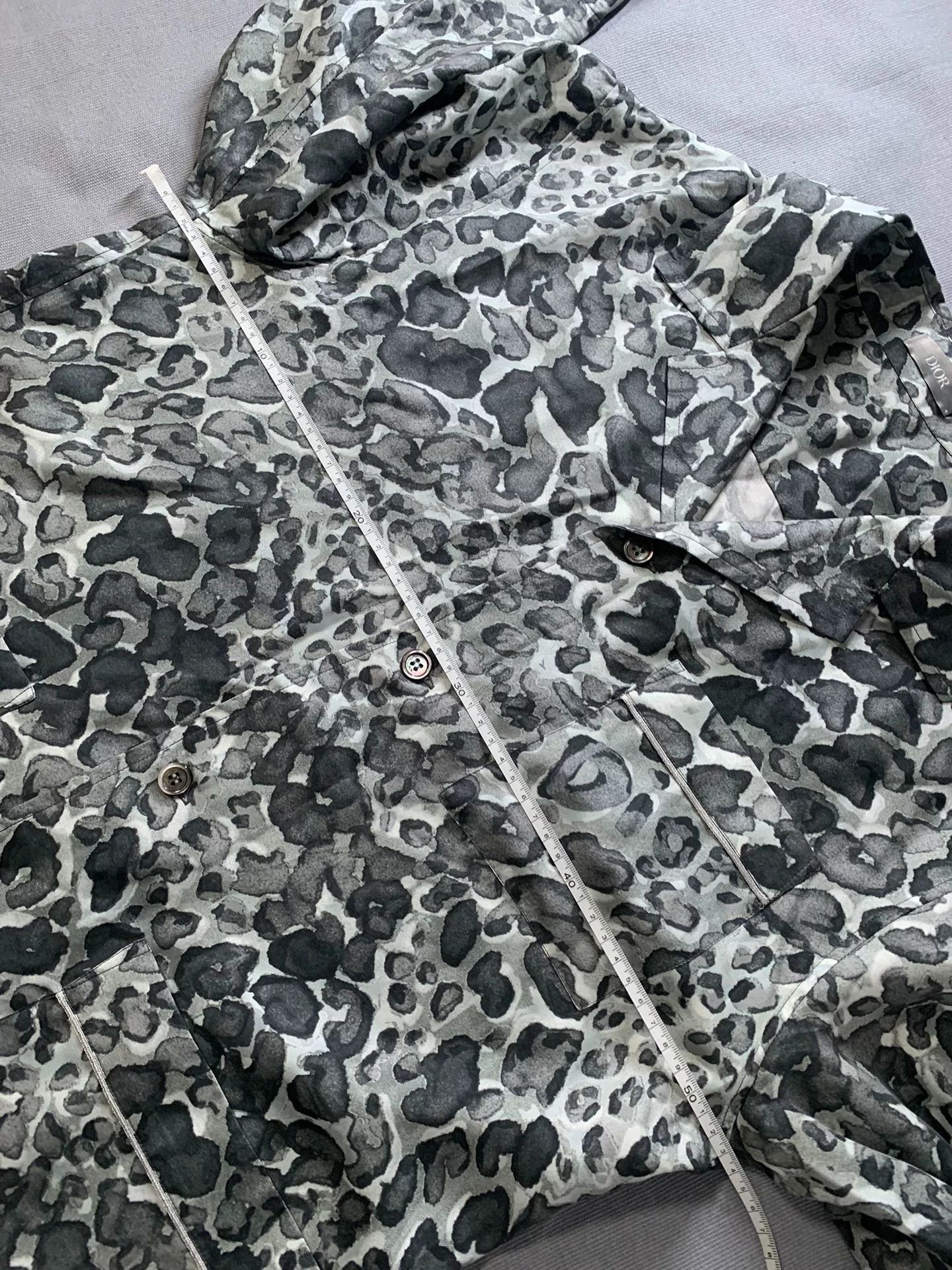 Dior Dior Leopard Print Silk Shirt Size S / US 4 / IT 40 - 7 Thumbnail