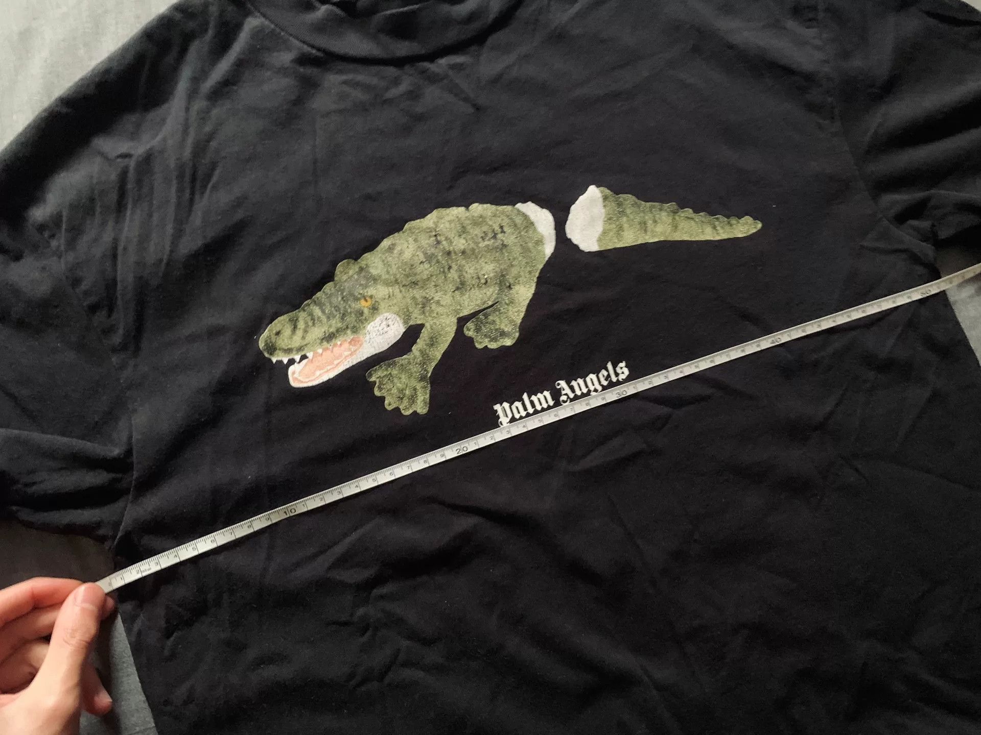 Palm Angels Palm Angels Crocodile Print Short Sleeve Size US M / EU 48-50 / 2 - 6 Thumbnail