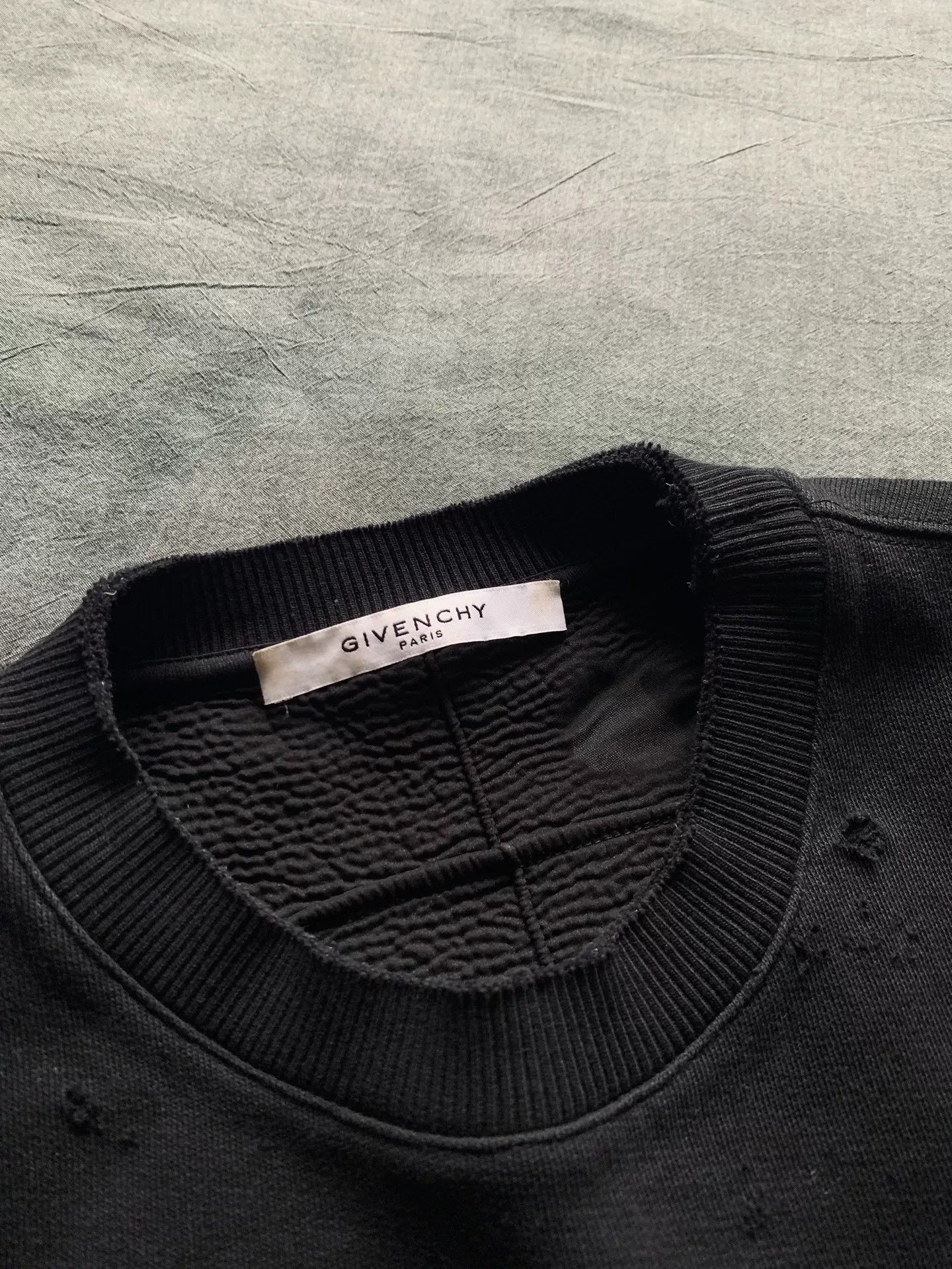 Givenchy Givenchy Double Layer Distressed Sweatshirt Size US M / EU 48-50 / 2 - 5 Thumbnail