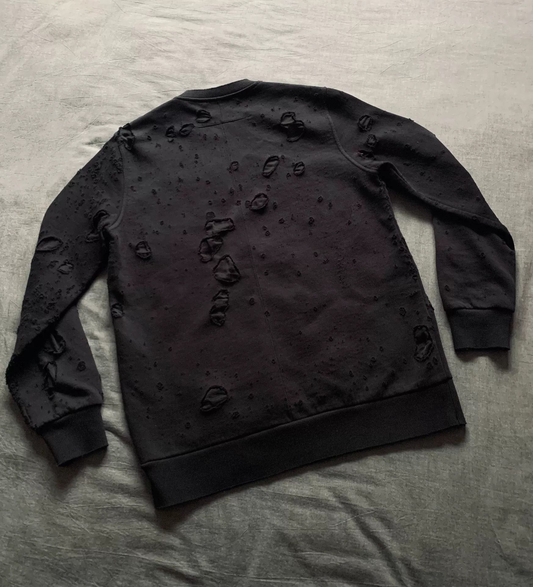 Givenchy Givenchy Double Layer Distressed Sweatshirt Size US M / EU 48-50 / 2 - 2 Thumbnail