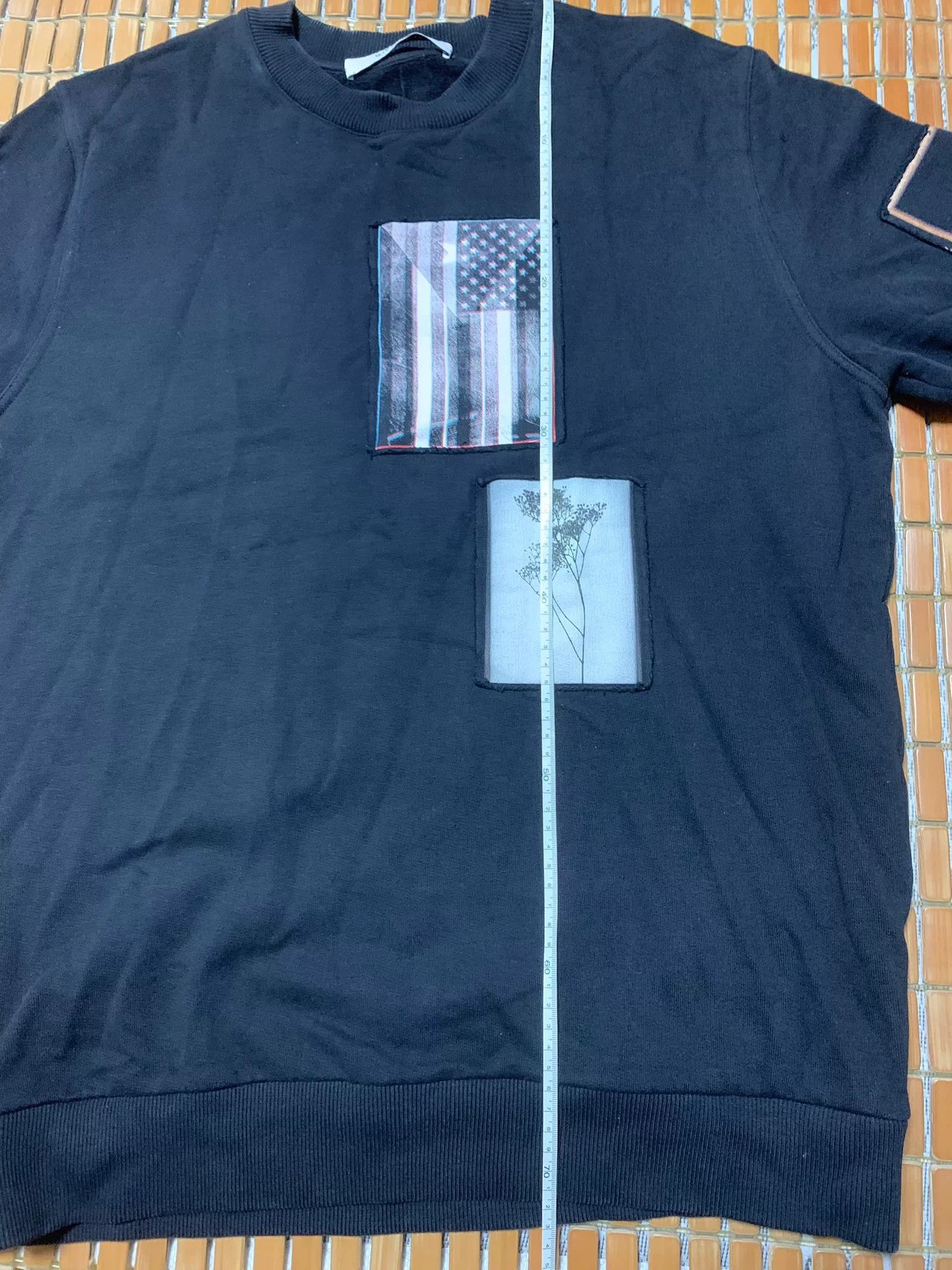 Givenchy Givenchy Montage Flag Patch Sweatshirt Size US M / EU 48-50 / 2 - 8 Thumbnail