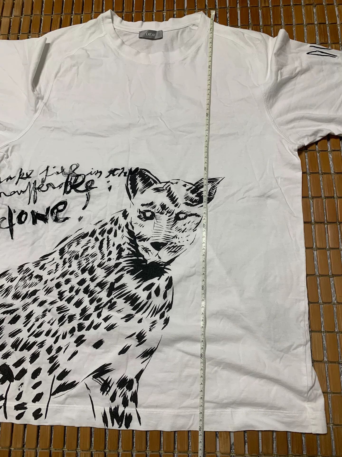 Dior Dior Leopard Embroidery Logo Short Sleeve Size US L / EU 52-54 / 3 - 8 Thumbnail