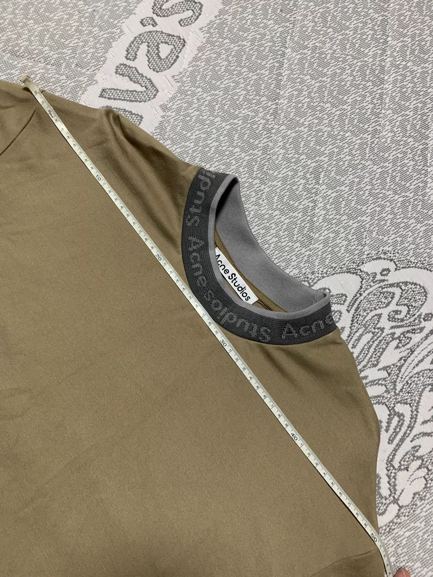 Acne Studios Acne Studios Letter Logo Short-Sleeve Size US M / EU 48-50 / 2 - 6 Thumbnail