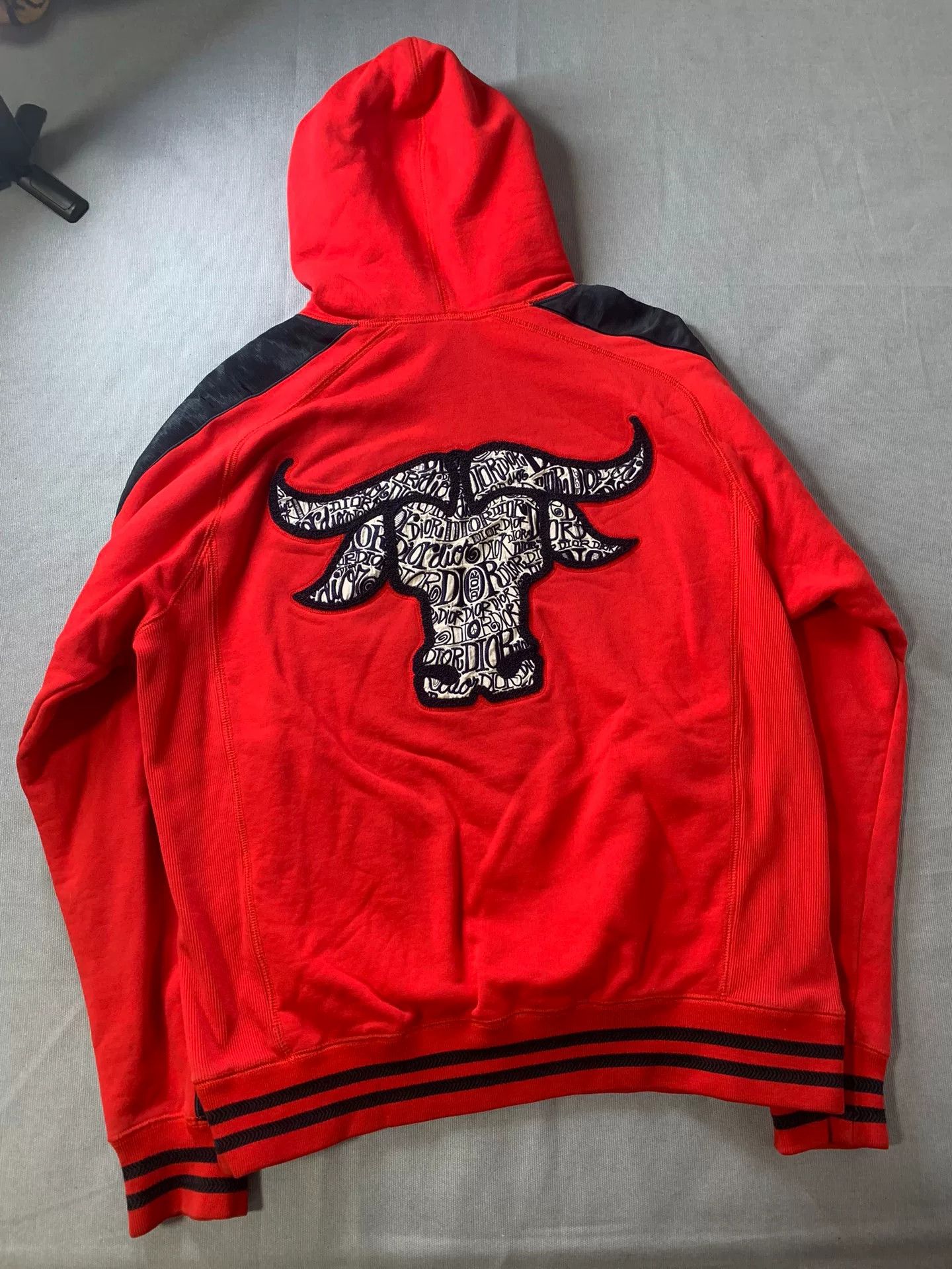Dior Dior Bull Head Embroidery Wool Blend Hoodie Size US M / EU 48-50 / 2 - 3 Thumbnail