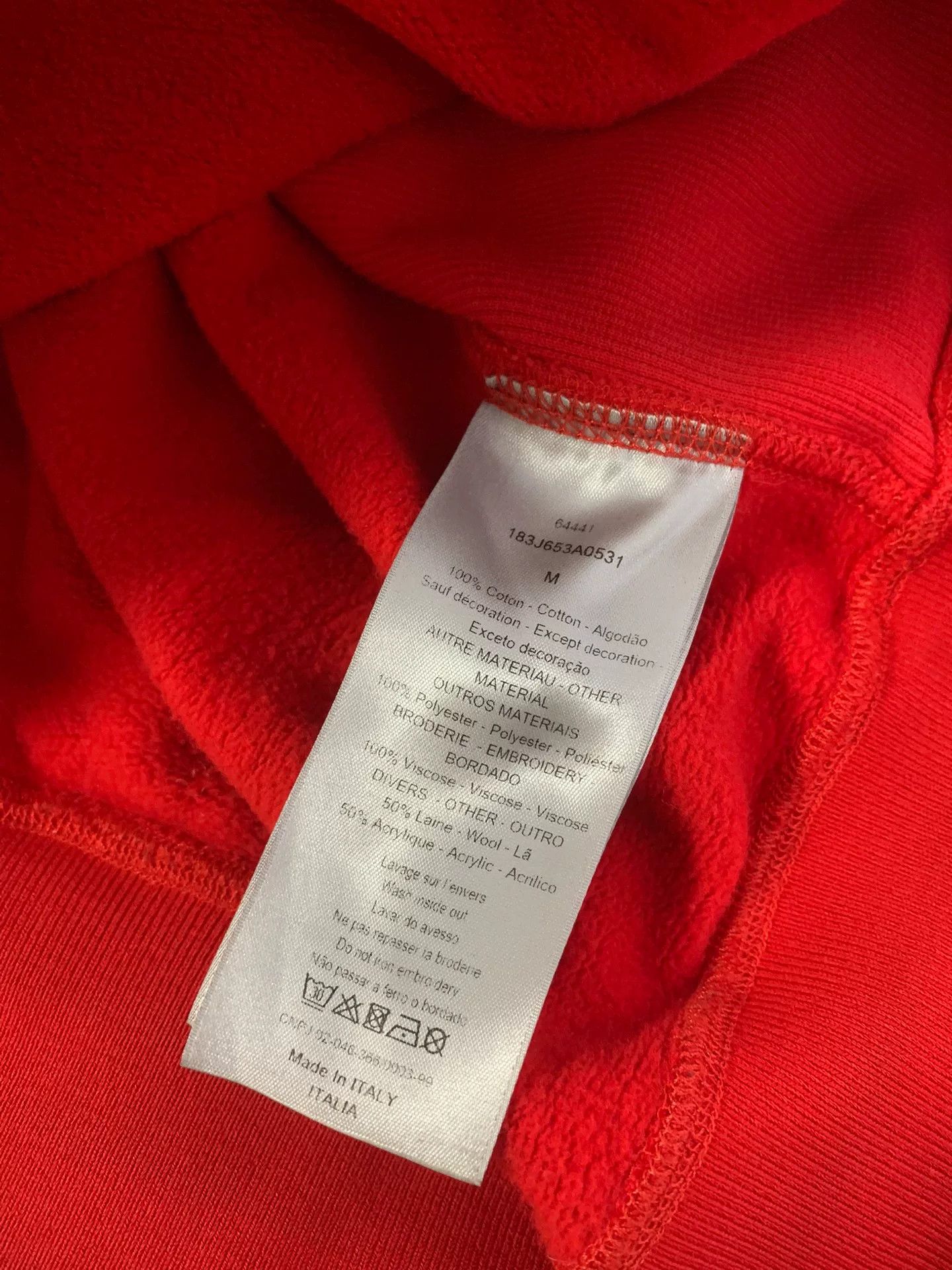 Dior Dior Bull Head Embroidery Wool Blend Hoodie Size US M / EU 48-50 / 2 - 5 Thumbnail