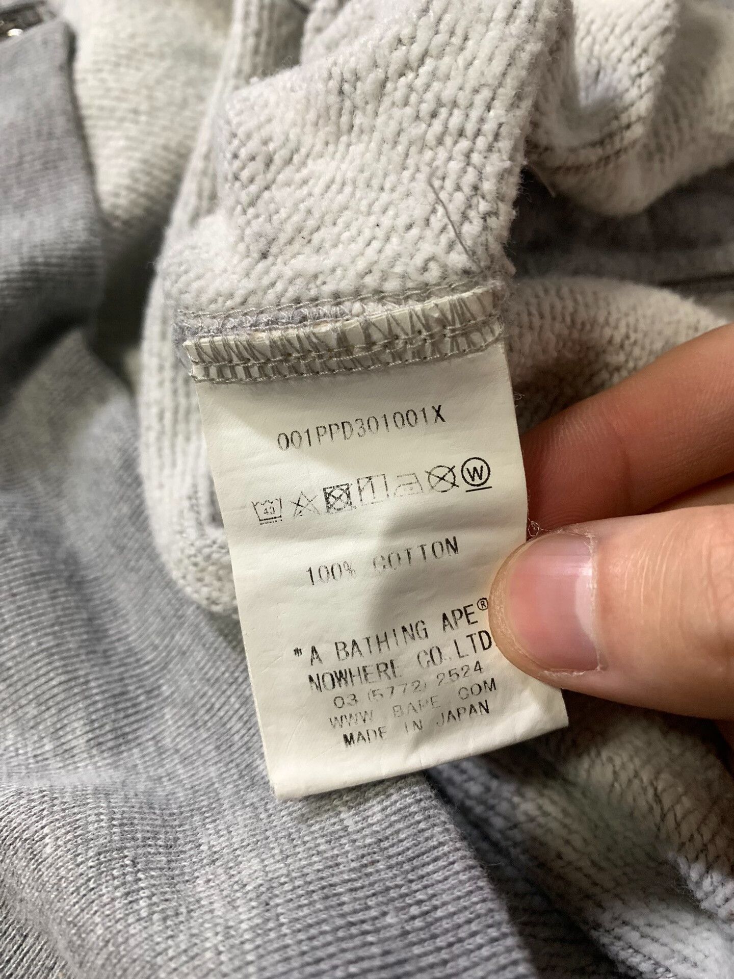 Bape Bape Gray Shark Hoodie Size US L / EU 52-54 / 3 - 6 Thumbnail