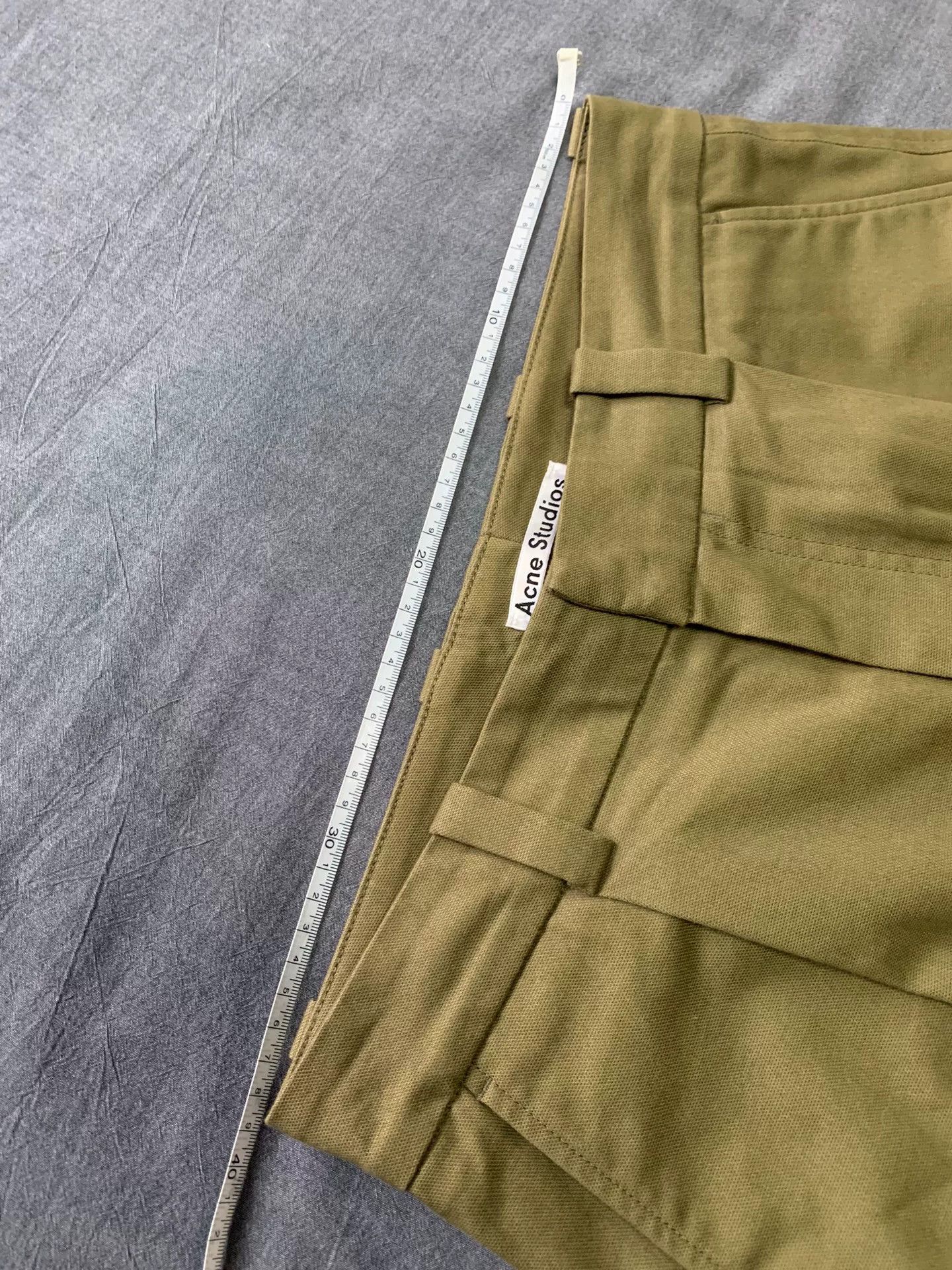 Acne Studios Acne Studios Double-Pleated Cropped Pants Size US 28 / EU 44 - 8 Thumbnail