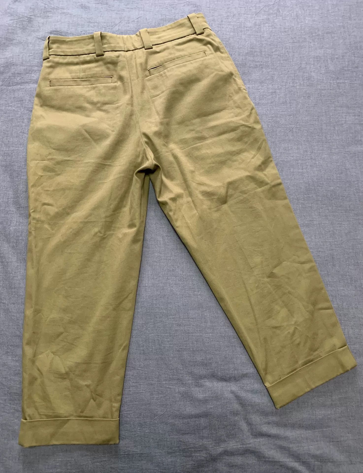Acne Studios Acne Studios Double-Pleated Cropped Pants Size US 28 / EU 44 - 3 Thumbnail