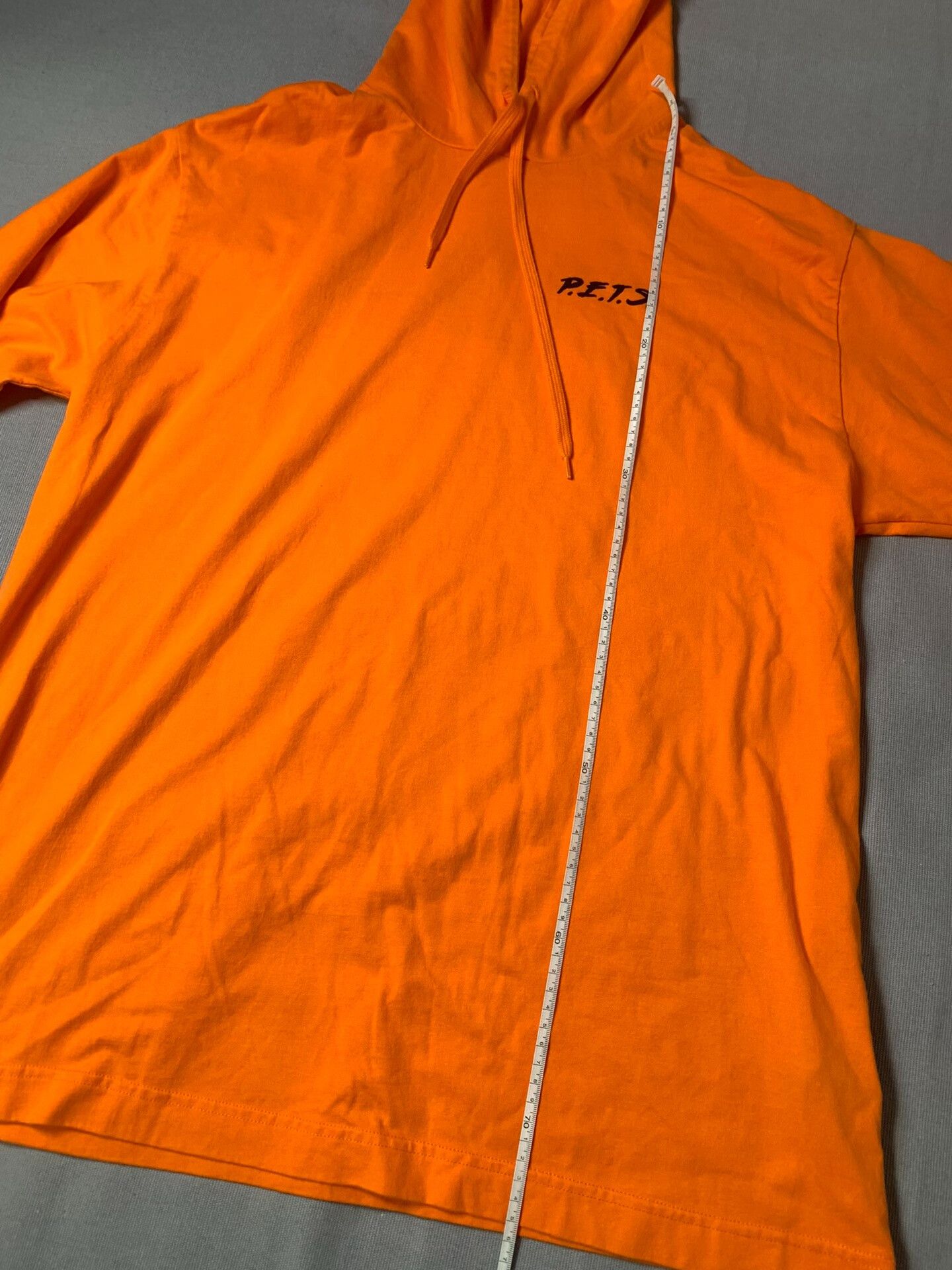 Vetements Vetements P.E.T.S 18SS Orange Hoodie Size US XS / EU 42 / 0 - 9 Thumbnail