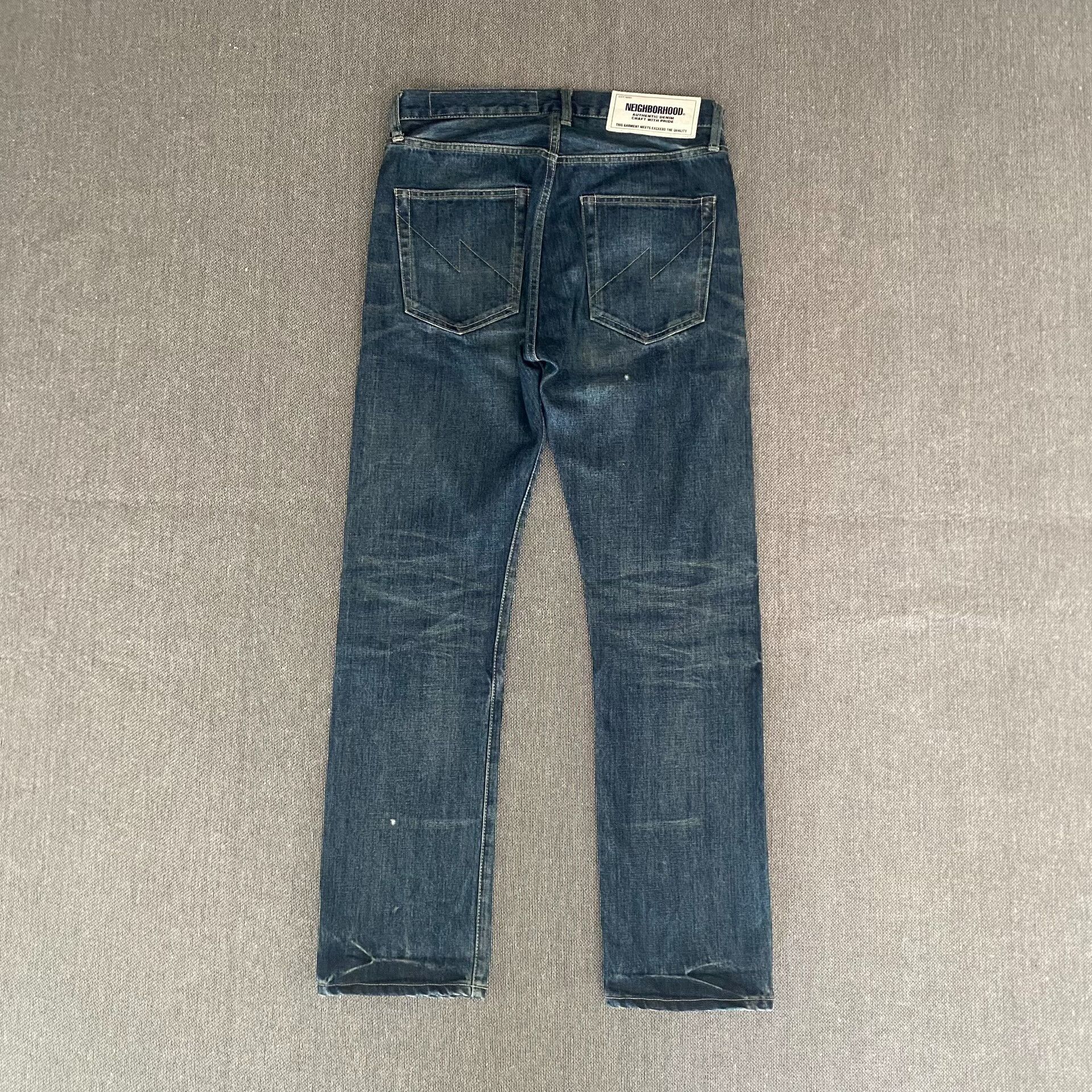 Neighborhood Neighborhood 19AW Basic Washed Jeans Size US 32 / EU 48 - 3 Thumbnail