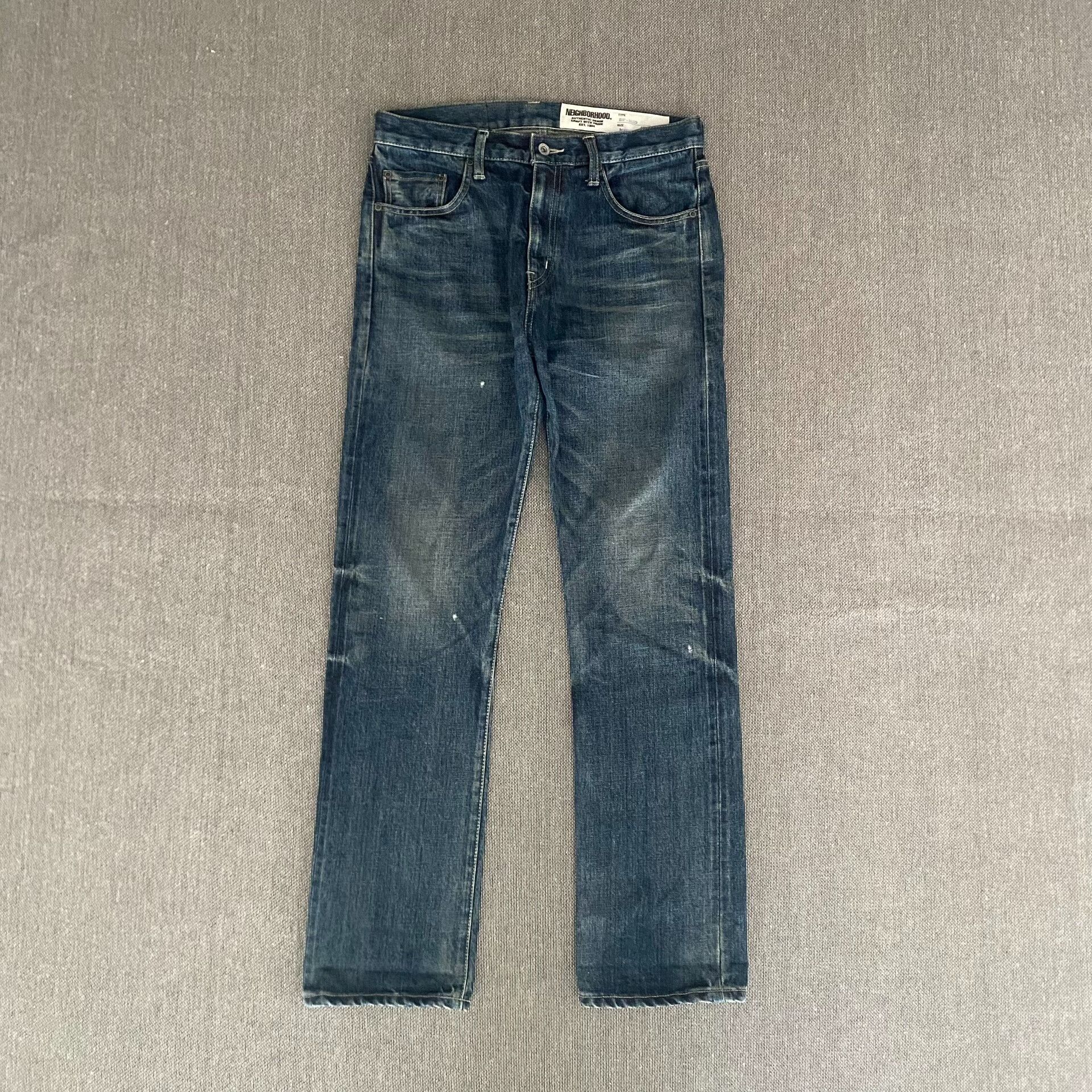 Neighborhood Neighborhood 19AW Basic Washed Jeans Size US 32 / EU 48 - 2 Thumbnail