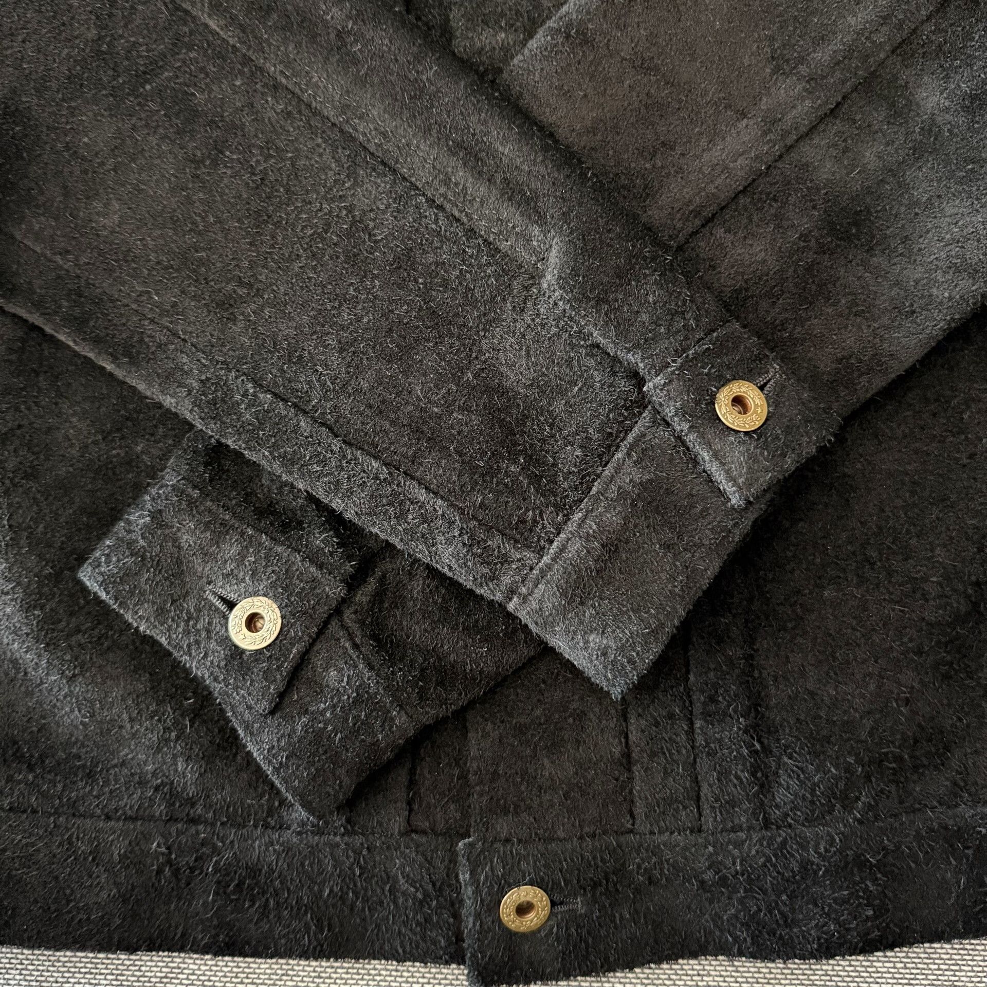 Y'2 Leather Y'2 Leather Black Suede Leather Jacket Size US XXS / EU 40 - 6 Thumbnail