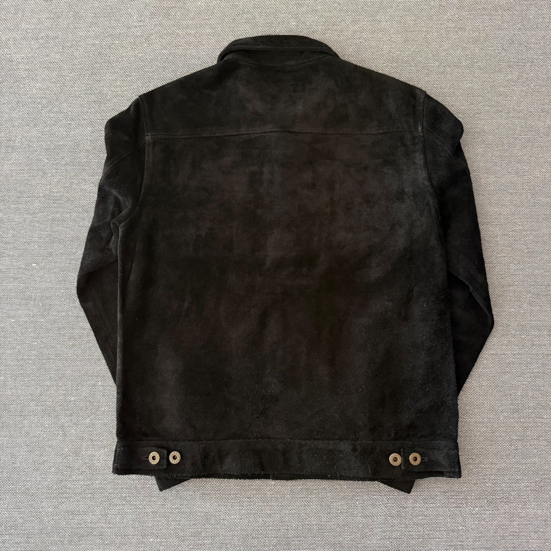 Y'2 Leather Y'2 Leather Black Suede Leather Jacket Size US XXS / EU 40 - 2 Thumbnail