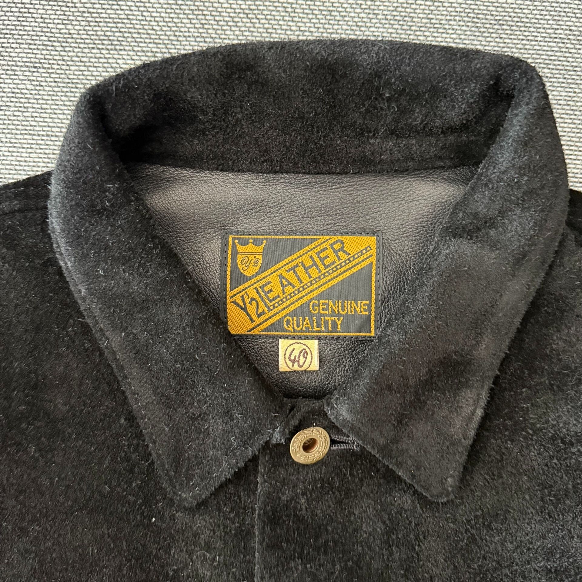 Y'2 Leather Y'2 Leather Black Suede Leather Jacket Size US XXS / EU 40 - 3 Thumbnail
