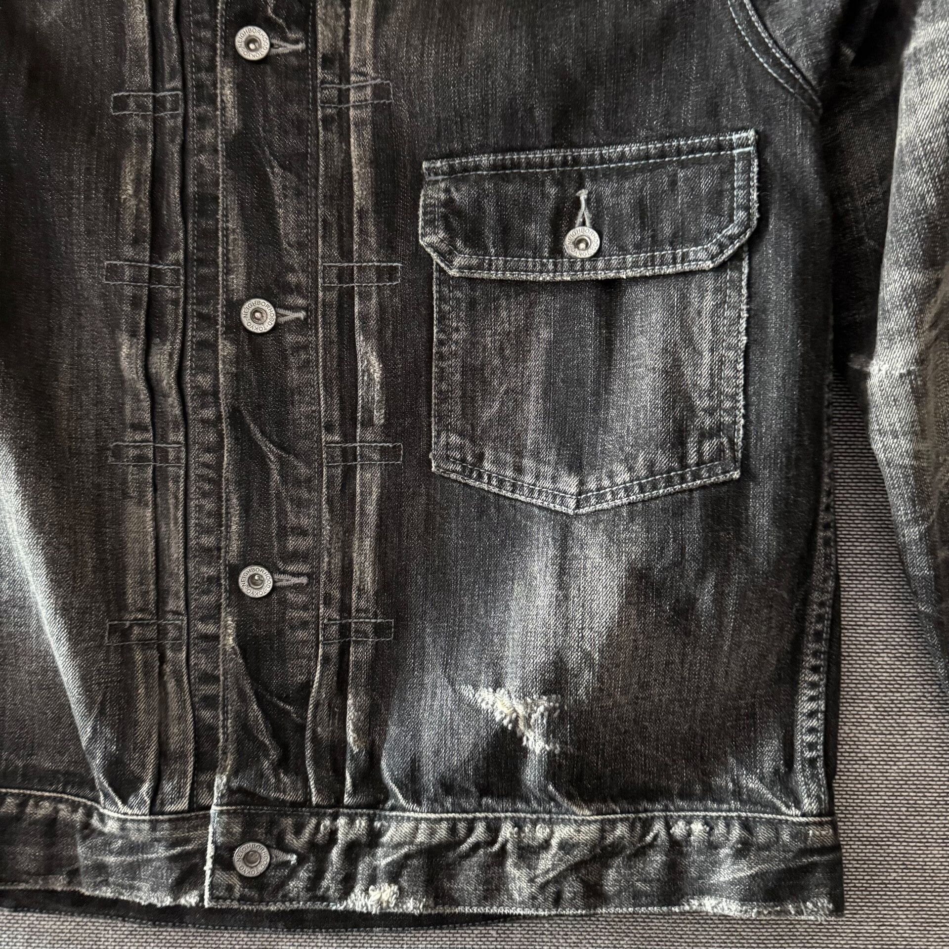 Neighborhood Neighborhood 21ss Stockman Denim Jacket Size US L / EU 52-54 / 3 - 4 Thumbnail