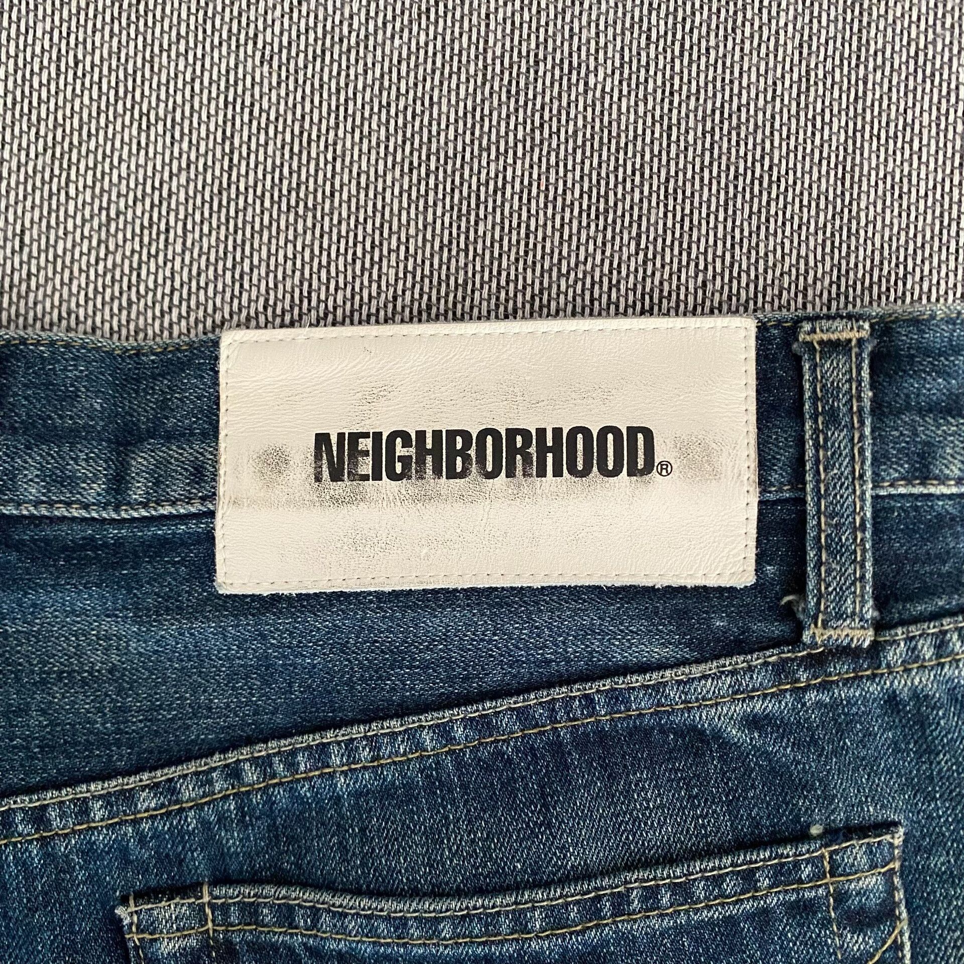 Neighborhood Neighborhood 23AW Basic Washed Jeans Size US 36 / EU 52 - 4 Thumbnail