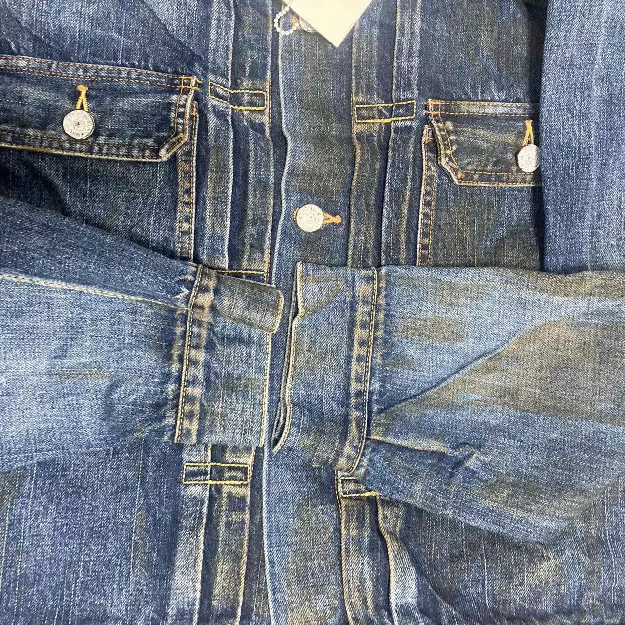 Visvim Visvim 101 19AW Dry Dmgd-1000 Denim Jacket Size US L / EU 52-54 / 3 - 3 Thumbnail