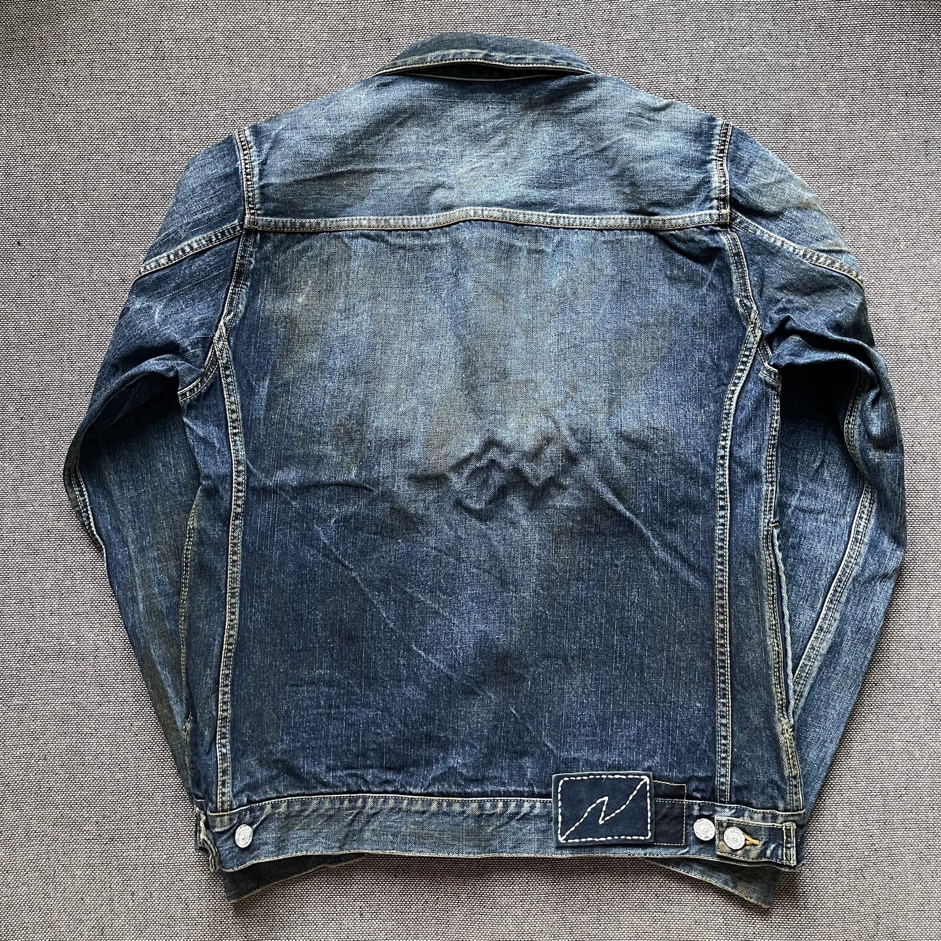Visvim Visvim 101 19AW Dry Dmgd-1000 Denim Jacket Size US L / EU 52-54 / 3 - 2 Thumbnail