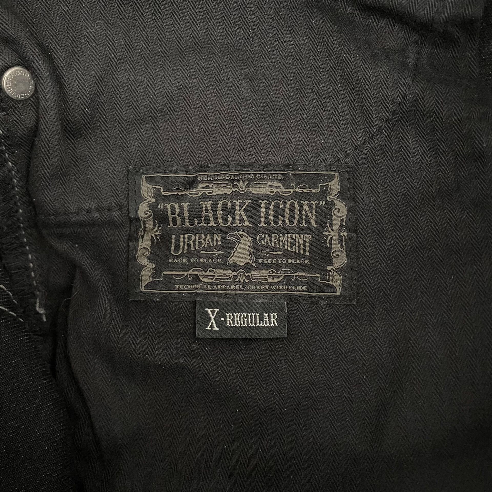 Neighborhood Neighborhood 12ss Black Soul Jeans Size US 38 / EU 54 - 8 Thumbnail