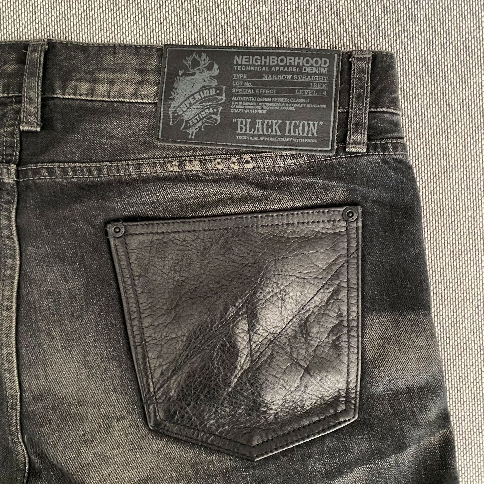 Neighborhood Neighborhood 12ss Black Soul Jeans Size US 38 / EU 54 - 7 Thumbnail