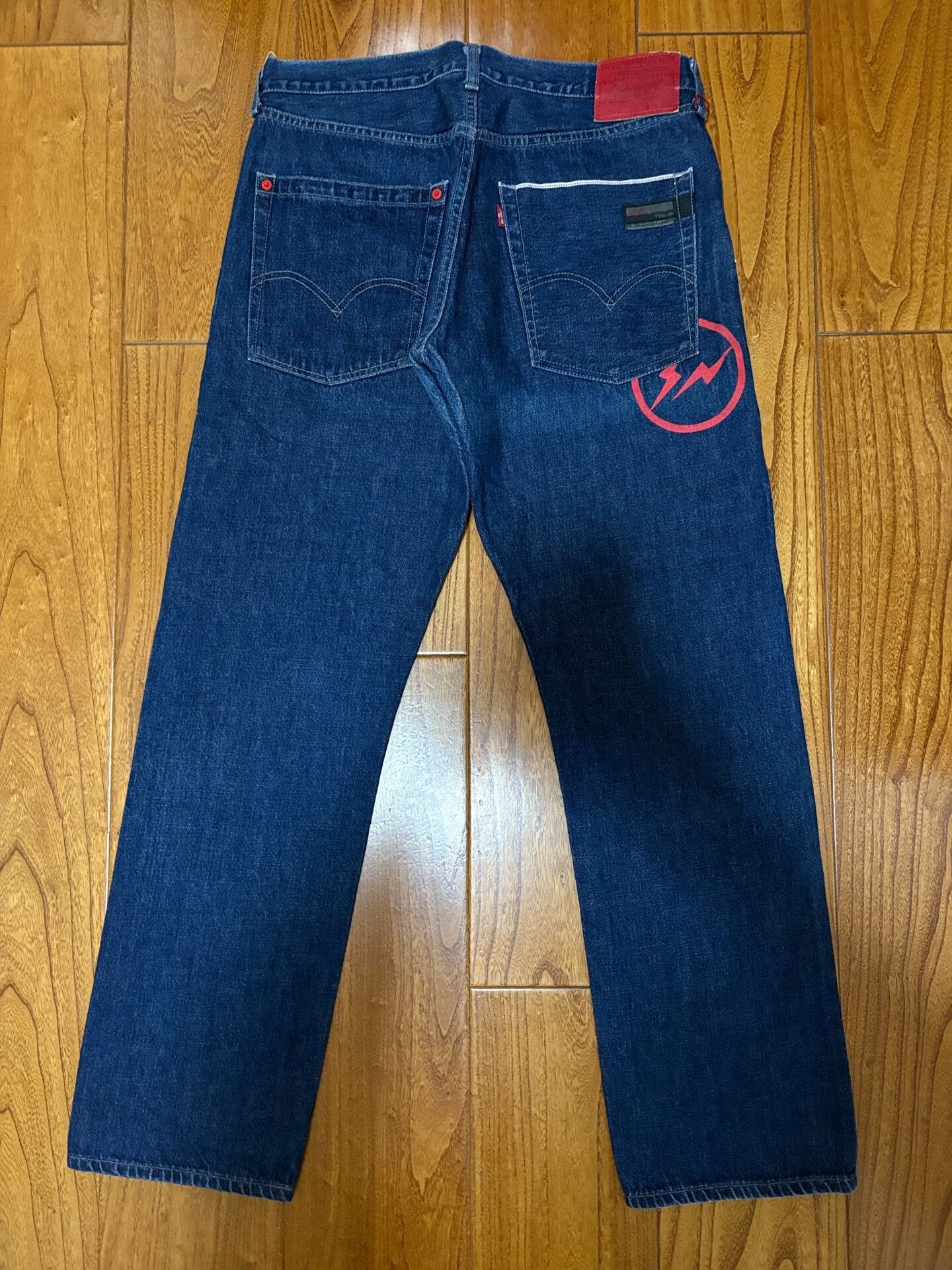 Levi's Levi's Fenom Red Flash Unwashed Jeans Size US 34 / EU 50 - 3 Thumbnail