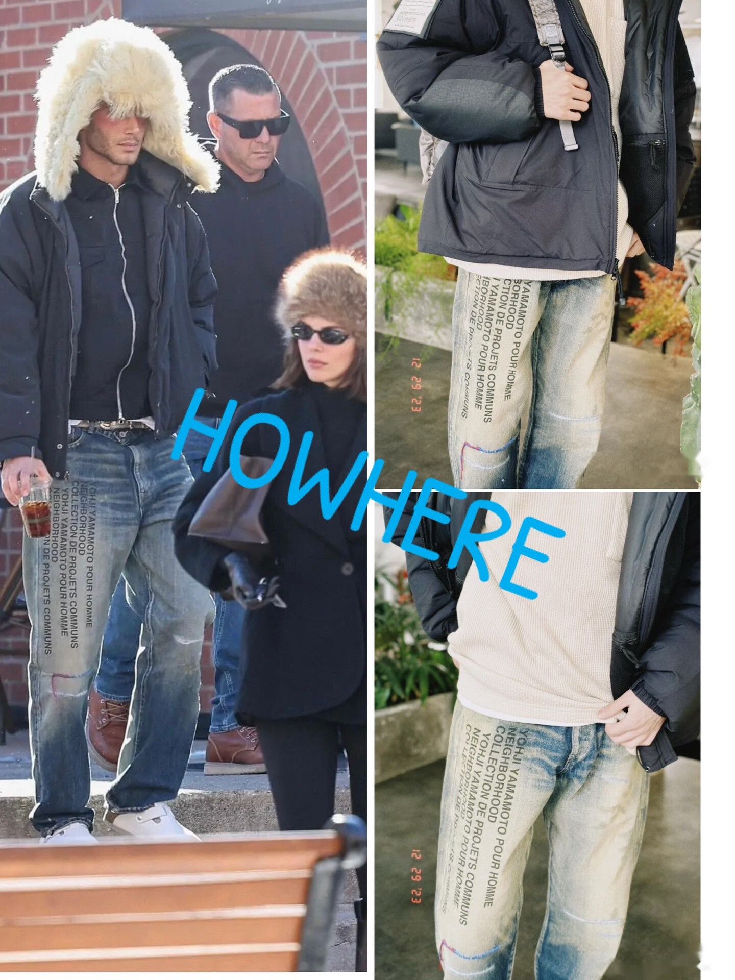 Yohji Yamamoto Neighborhood x Yohji Yamamoto Denim Jeans Size US 26 / EU 42 - 8 Thumbnail