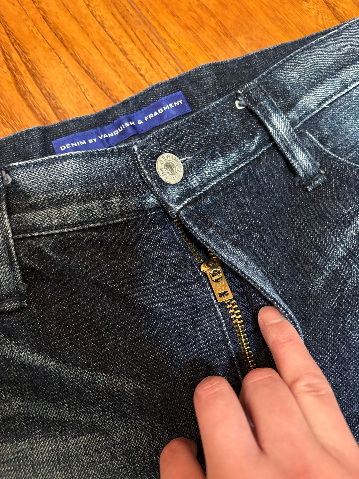 Fragment Design Vanquish & Fragment Cropped Denim Jeans Size US 34 / EU 50 - 5 Thumbnail