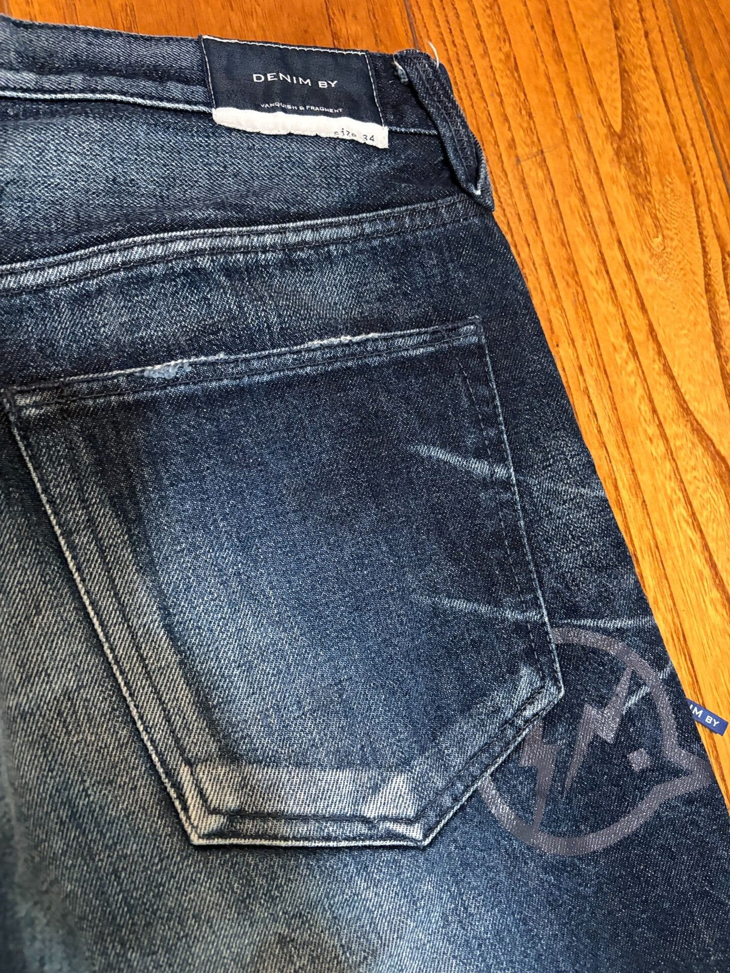 Fragment Design Vanquish & Fragment Cropped Denim Jeans Size US 34 / EU 50 - 6 Thumbnail