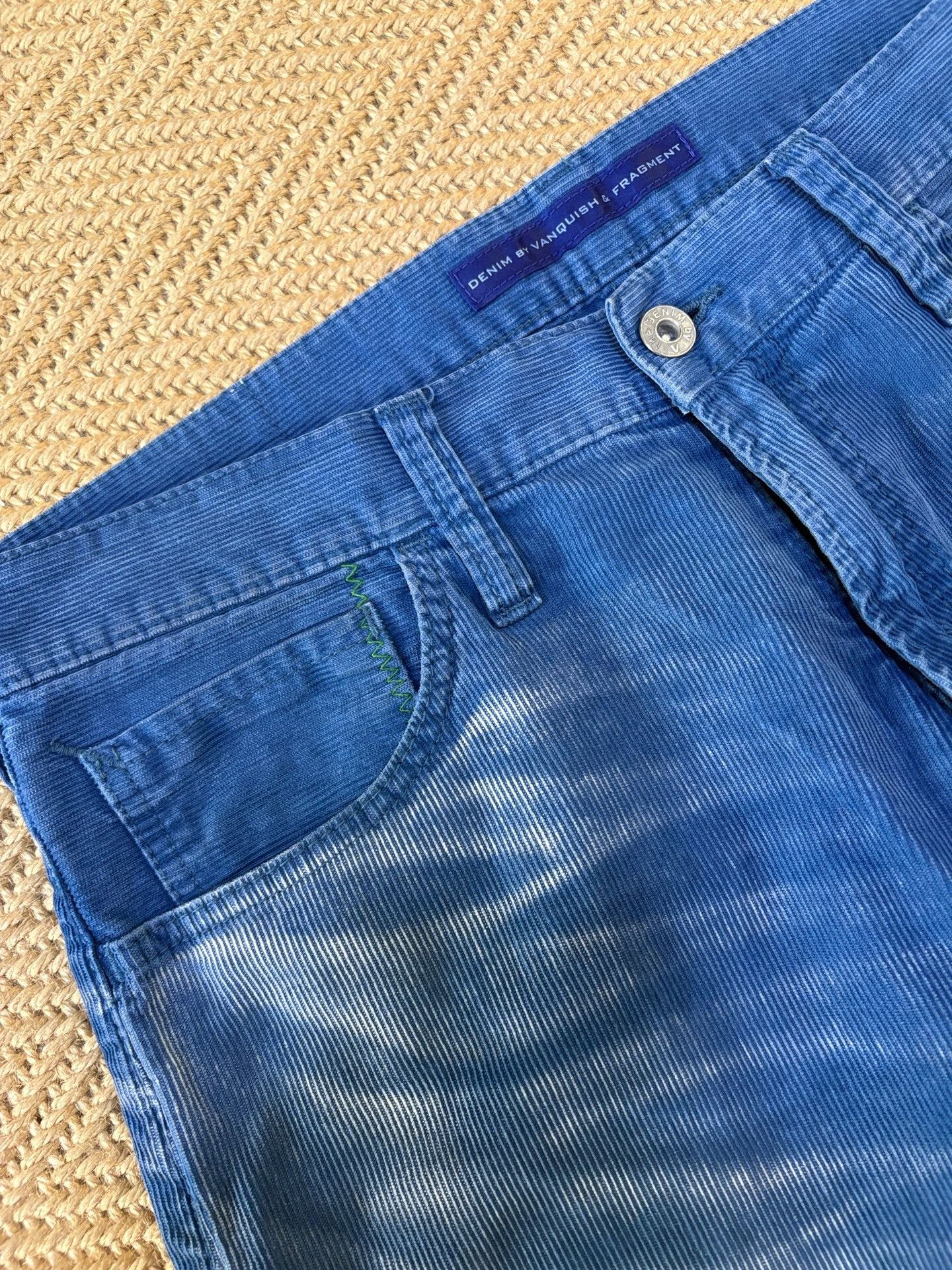 Fragment Design Vanquish Fragment Distressed Corduroy Pants Size US 32 / EU 48 - 4 Thumbnail