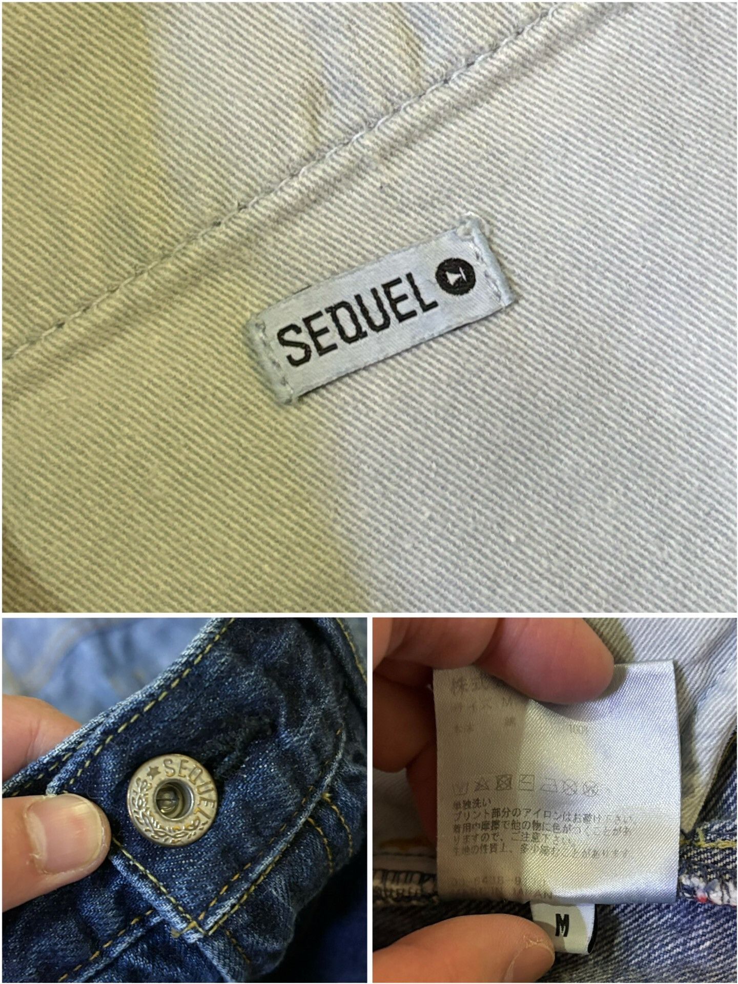 Fragment Design Hiroshi Fujiwara Fragment Distressed Denim Pants Size US 31 - 8 Thumbnail