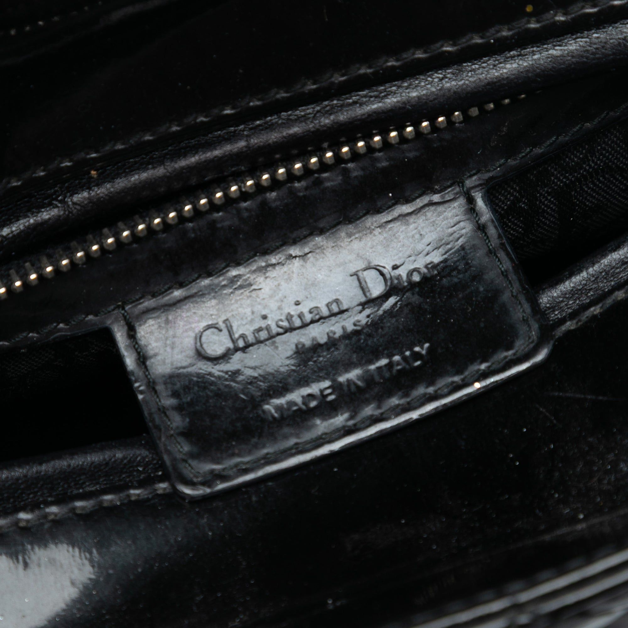 Dior Medium Patent Cannage Lady Dior Size ONE SIZE - 5 Thumbnail