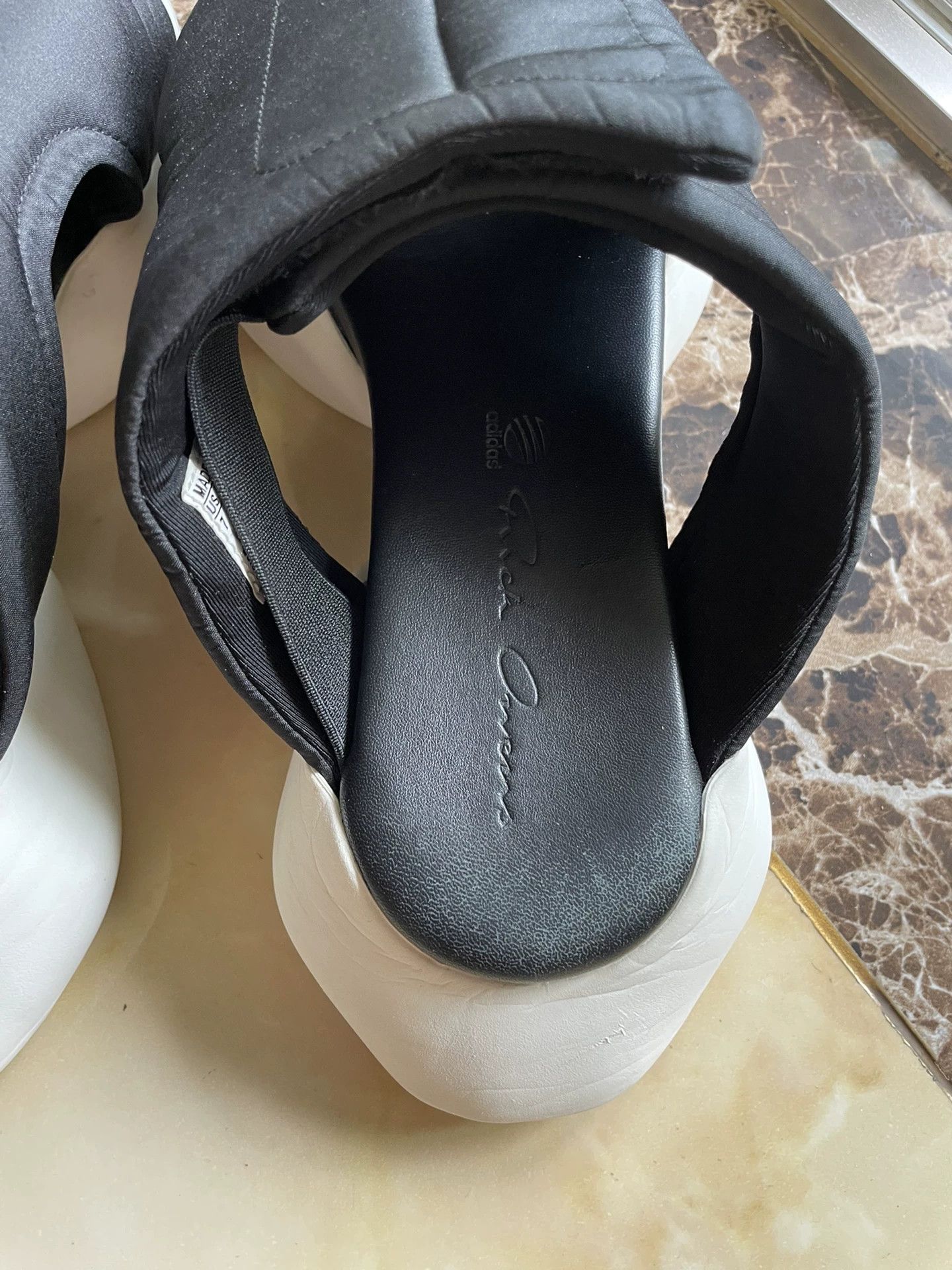 Rick Owens Rick Owens x Adidas Tank Slides AQ2822 Size US 7 / EU 40 - 7 Thumbnail