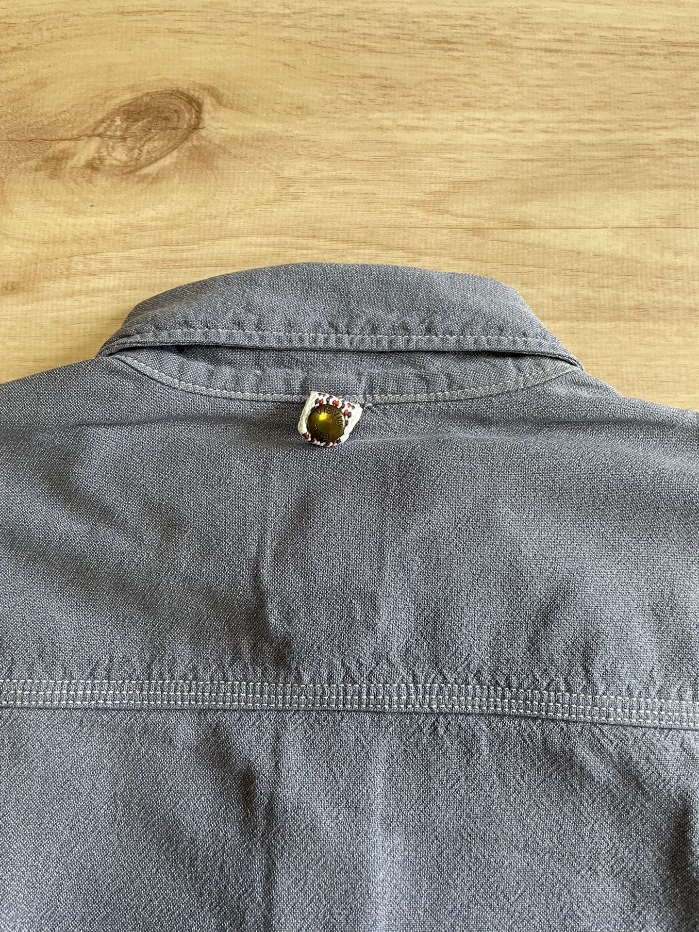 Visvim VISVIM F.I.L Limited Damaged Long Sleeve Shirt Size US S / EU 44-46 / 1 - 6 Thumbnail