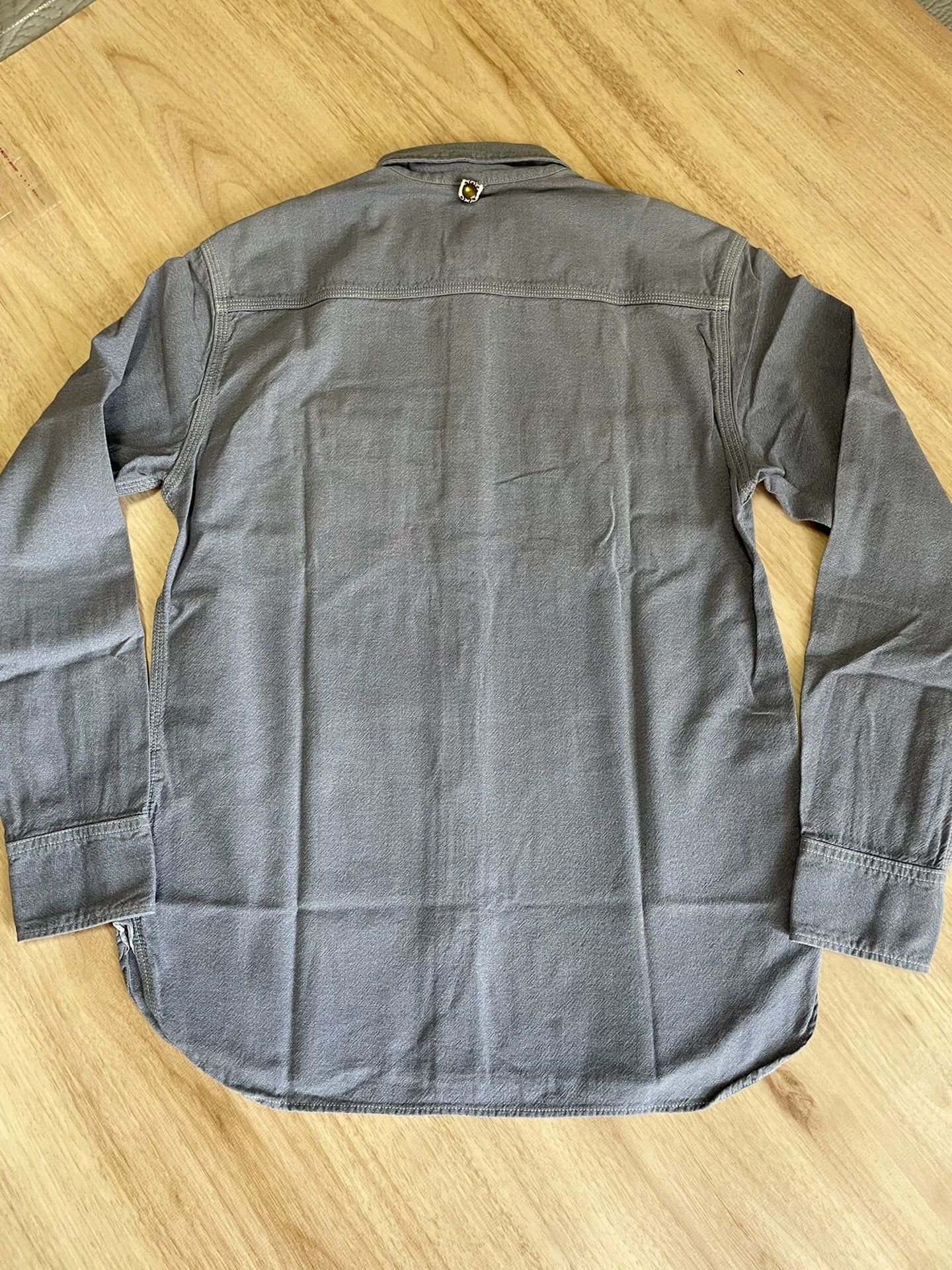 Visvim VISVIM F.I.L Limited Damaged Long Sleeve Shirt Size US S / EU 44-46 / 1 - 2 Thumbnail