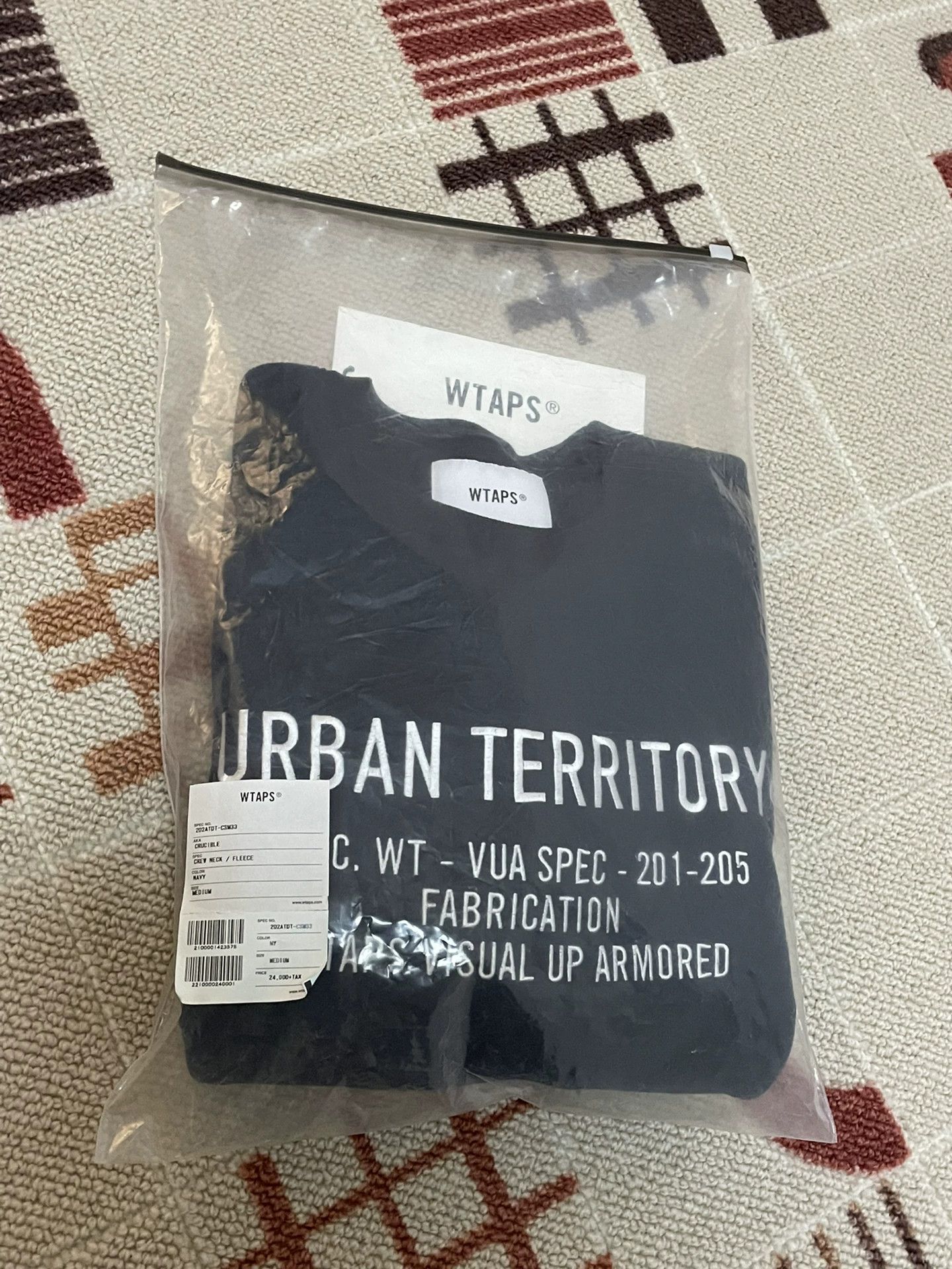 Wtaps WTAPS CRUCIBLE CREW FLEECE Size US M / EU 48-50 / 2 - 4 Thumbnail