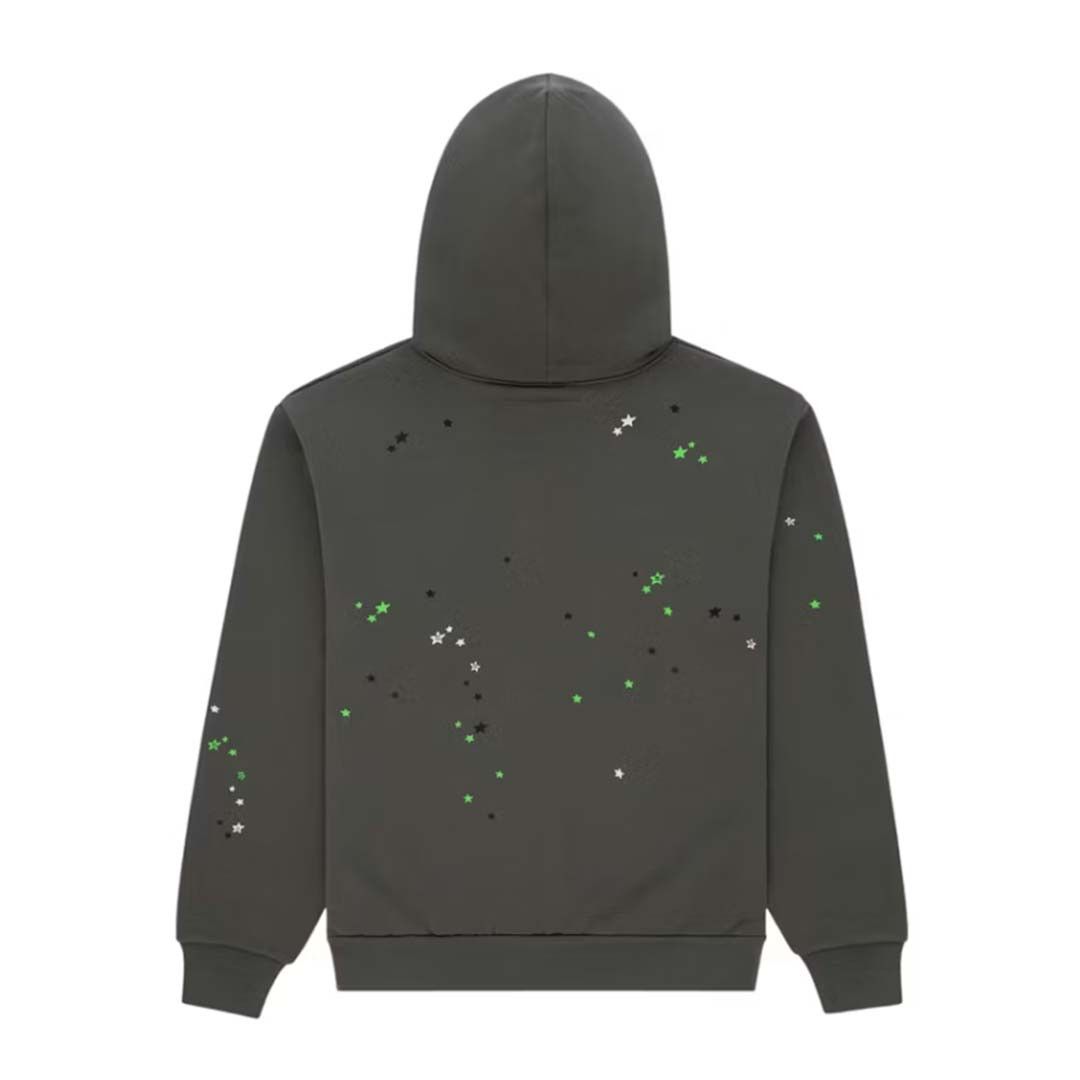 Sp5der Punk V2 Slate Grey Green Hoodie Size US S / EU 44-46 / 1 - 2 Thumbnail