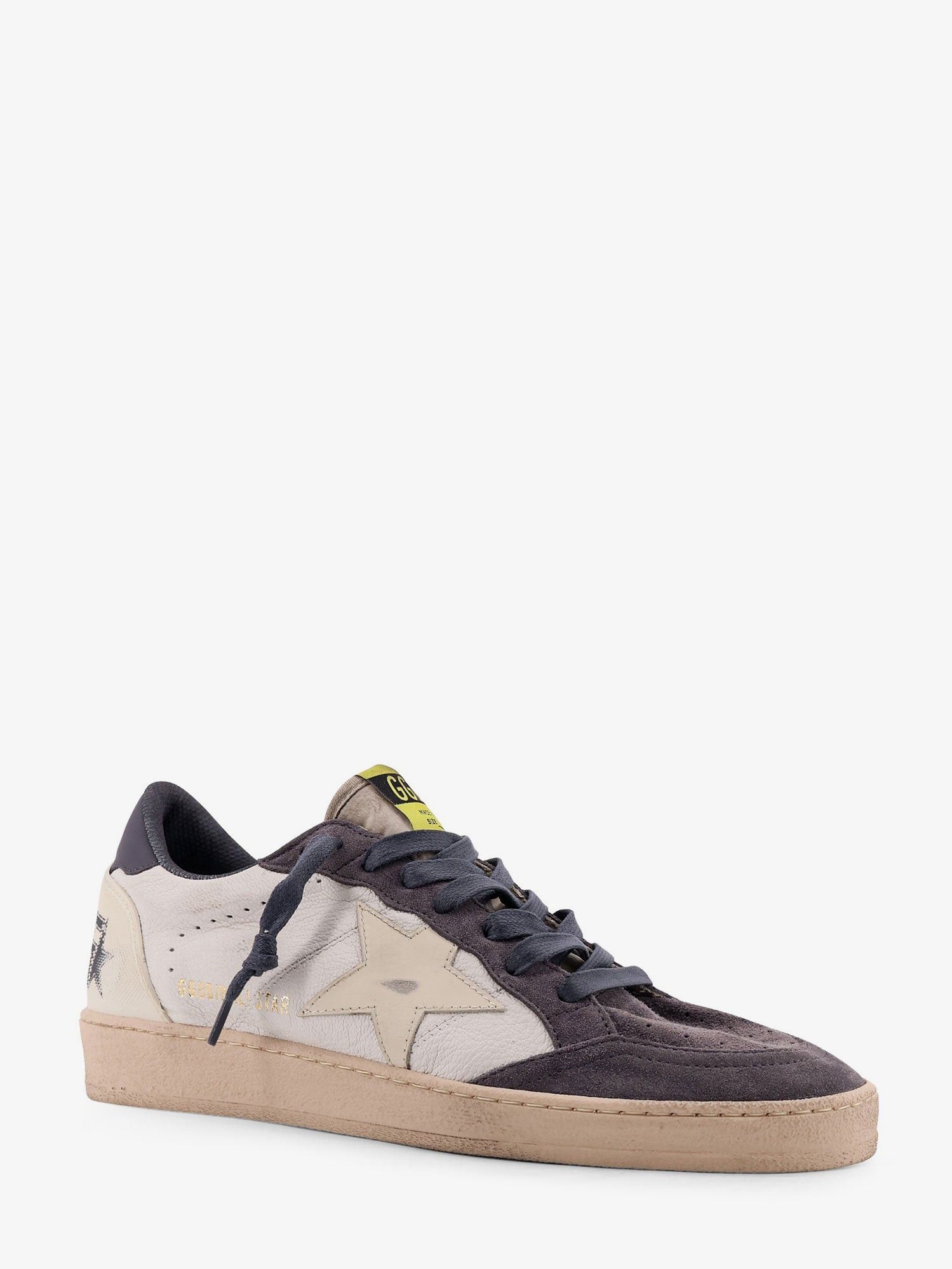 Golden Goose Deluxe Brand Ballstar leather sneakers and suede with side logo IT 45 Men - USA Tariffs Included