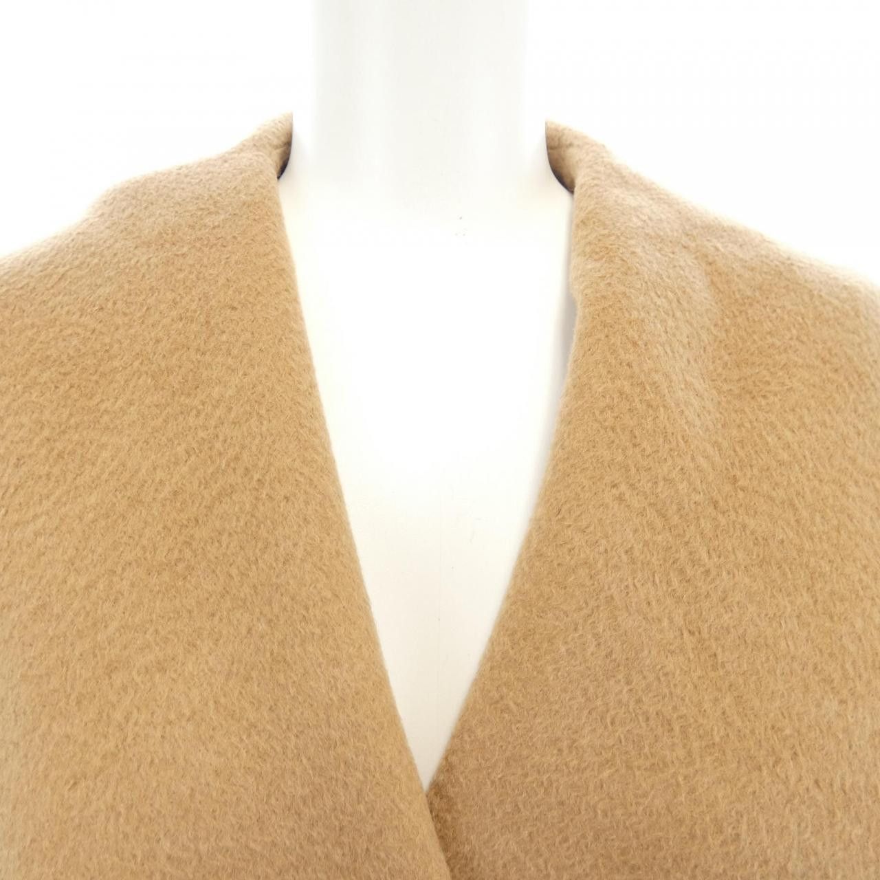 Max Mara Max Mara Max Mara 100% Camel Coat Textile Outerwear DUTY FREE for USA Size ONE SIZE - 5 Thumbnail