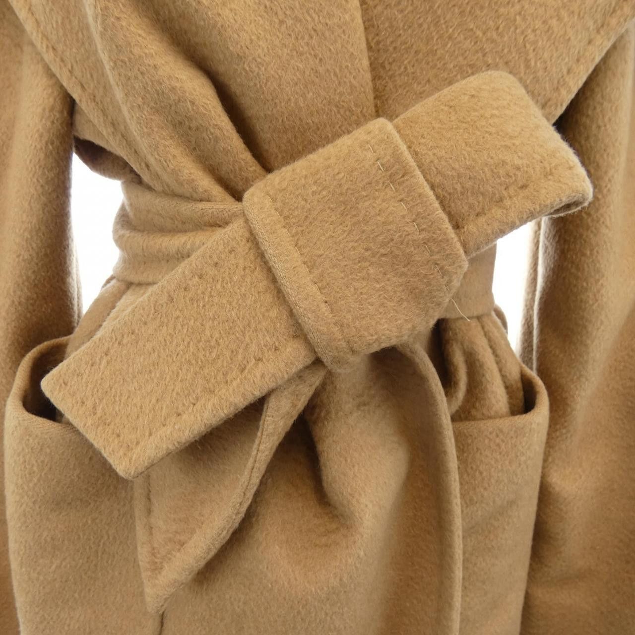Max Mara Max Mara Max Mara 100% Camel Coat Textile Outerwear DUTY FREE for USA Size ONE SIZE - 7 Thumbnail