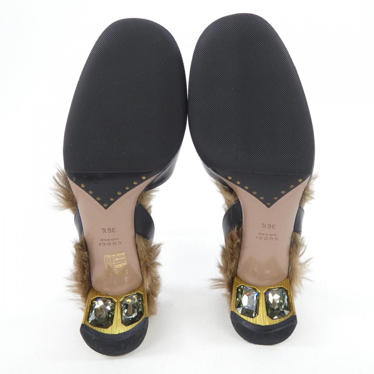 Gucci Gucci Gucci Sandals Leather Shoes DUTY FREE for USA Size ONE SIZE - 5 Thumbnail
