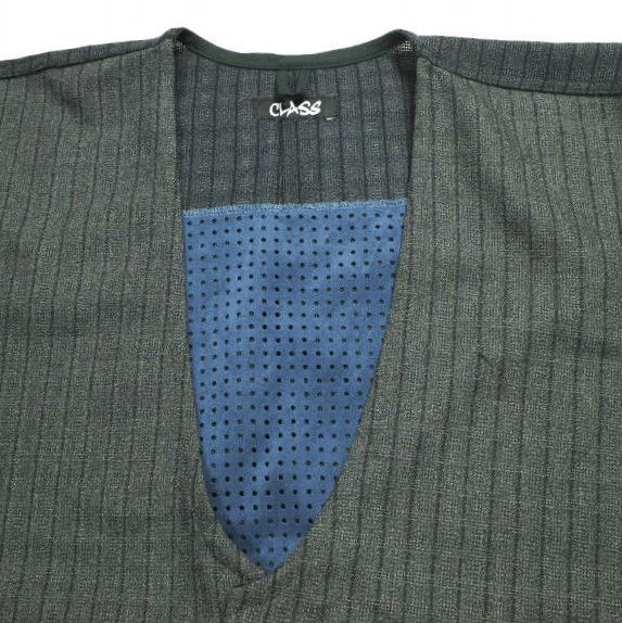 Other Other CLASS Portable Orchard - Wool Stripe Wool Coat Textile Outerwear CCAS15UNIB DUTY FREE for USA Size ONE SIZE - 4 Thumbnail