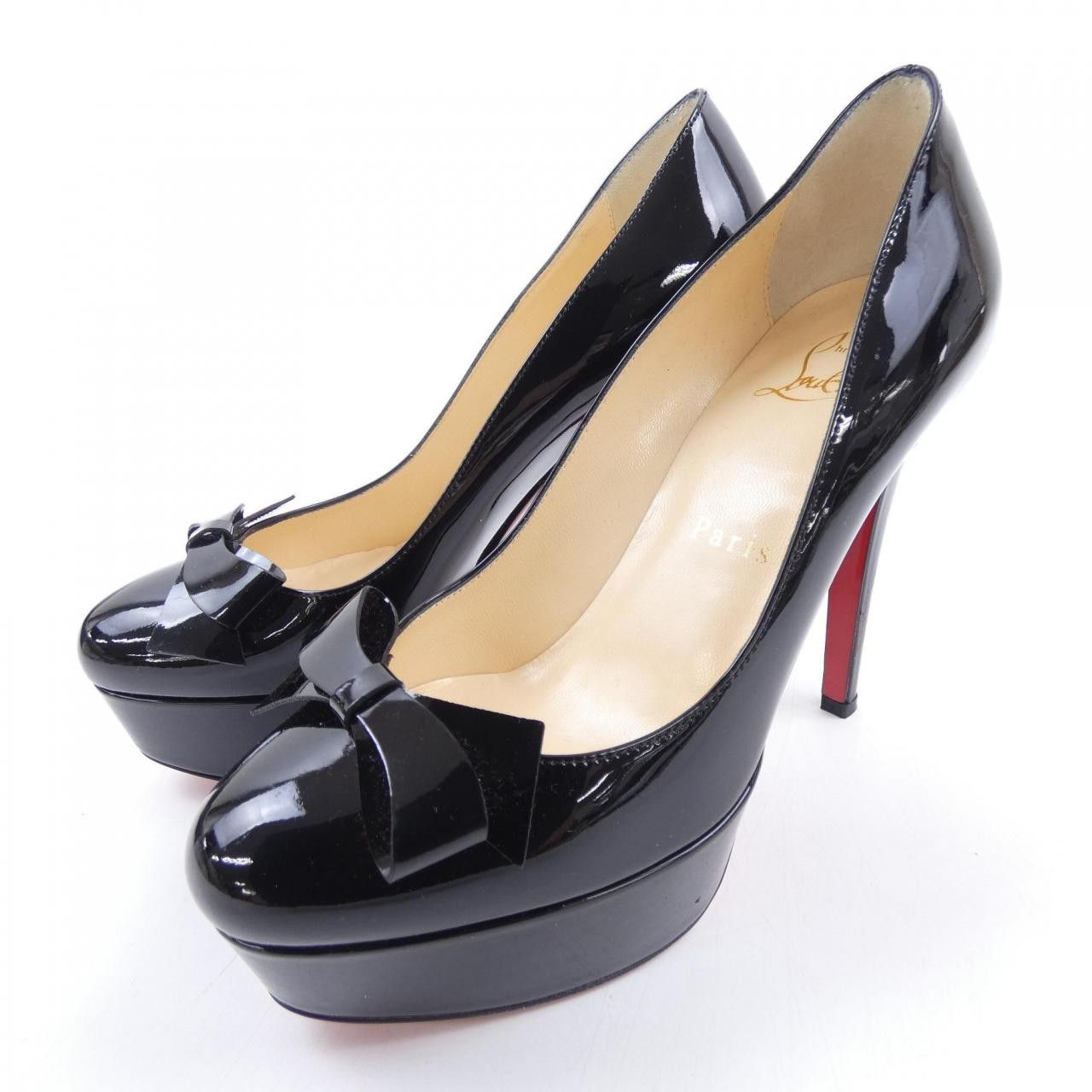 Christian Louboutin Christian Louboutin Christian Louboutin Pumps Leather Shoes DUTY FREE for USA Size ONE SIZE - 3 Thumbnail